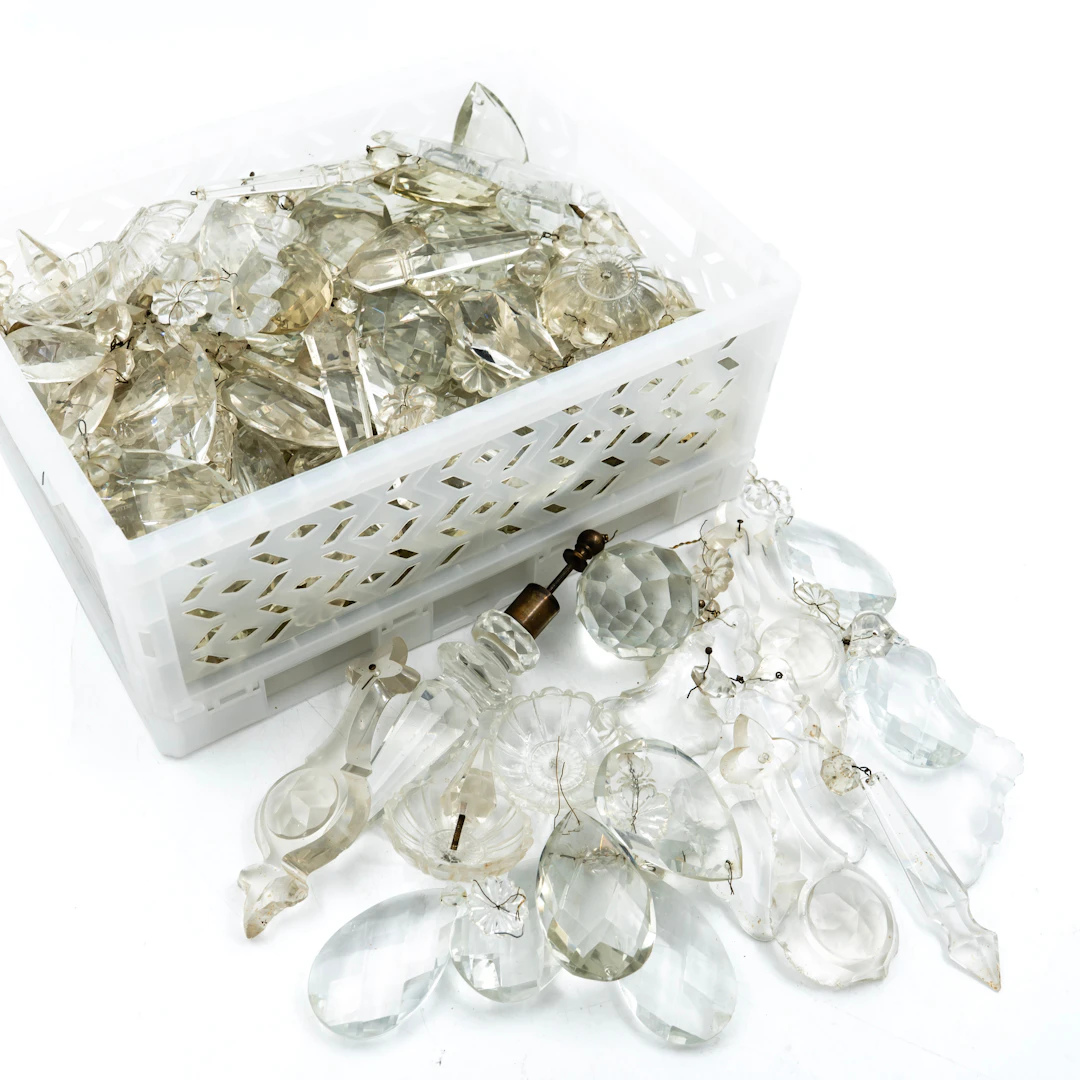 SAMLING PRISMOR, Klarglas, 1900-tal.