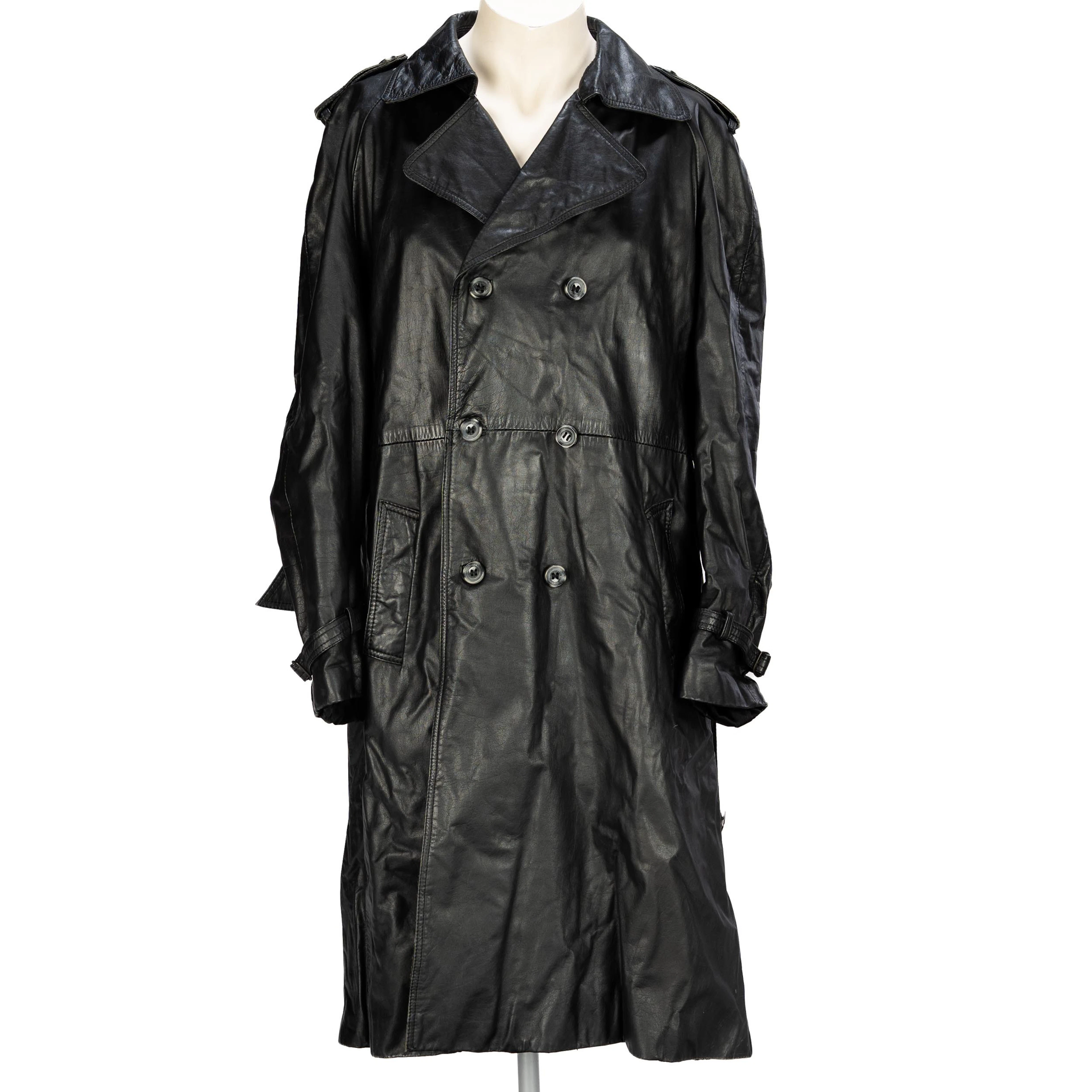 TRENCHCOAT, Läder, Herr, Storlek 56, 1900-tal.