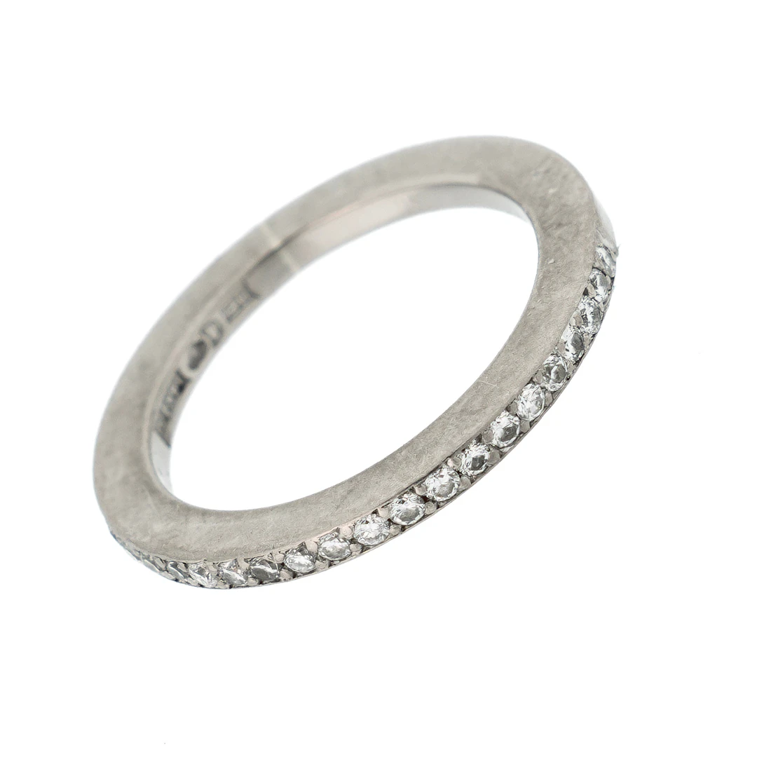 HERIBERT ENGELBERT. Ring, 18K Vitt guld med briljantslipade diamanter 2011.