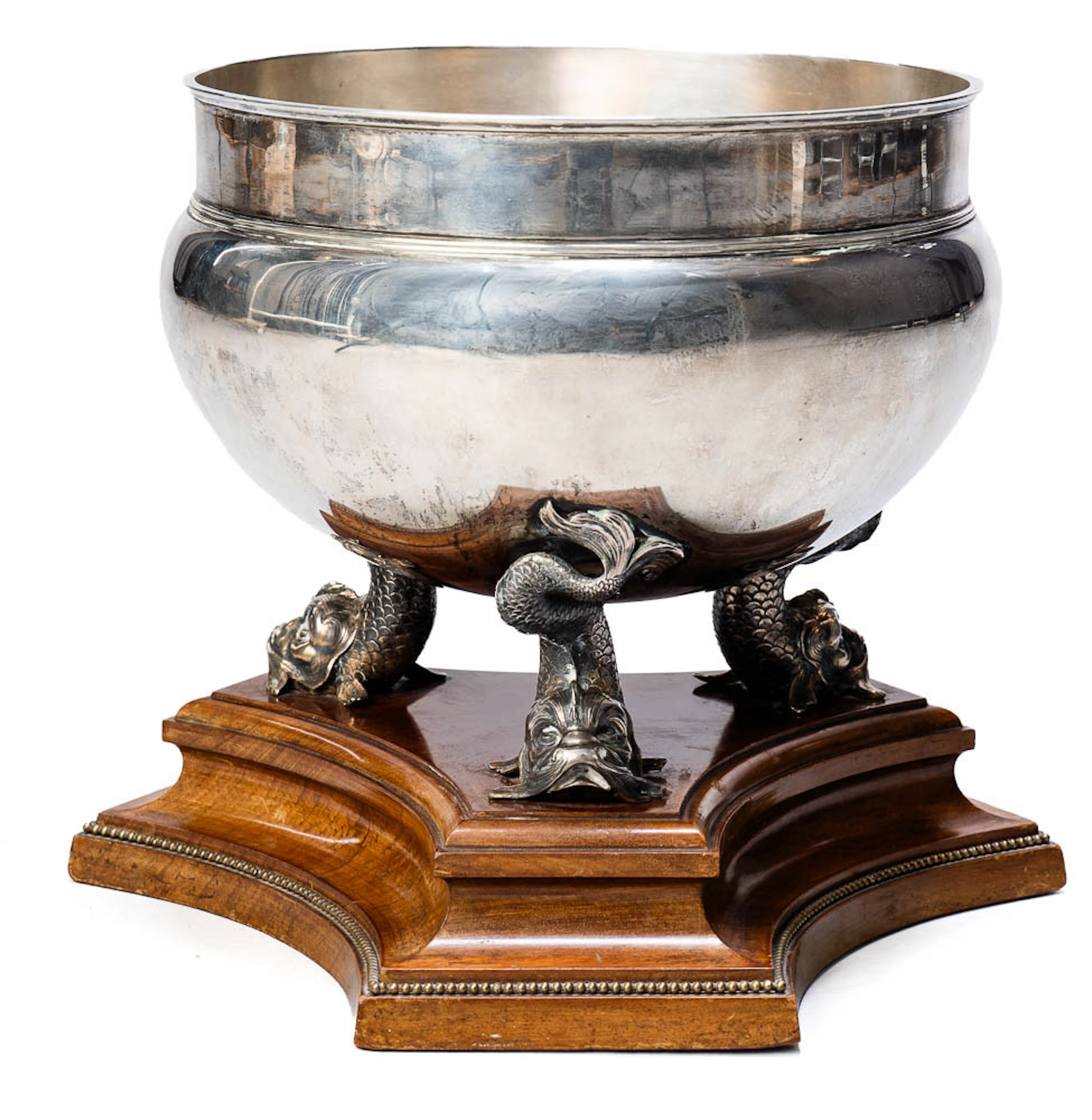DOPFUNT / SKÅL. C.G.Hallberg, Silver 1910.