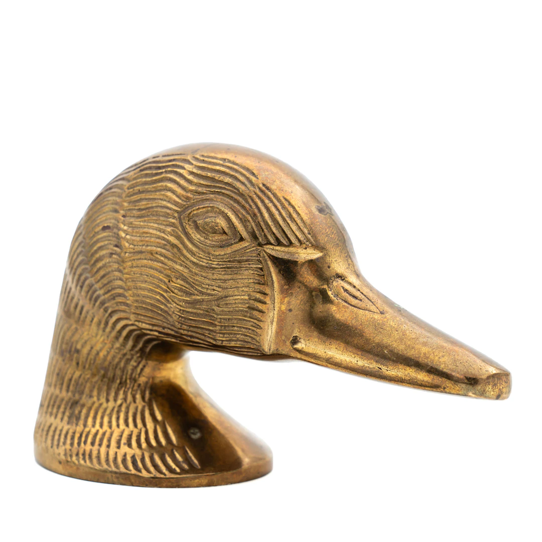 FLASKÖPPNARE, "Ducky", mässing.