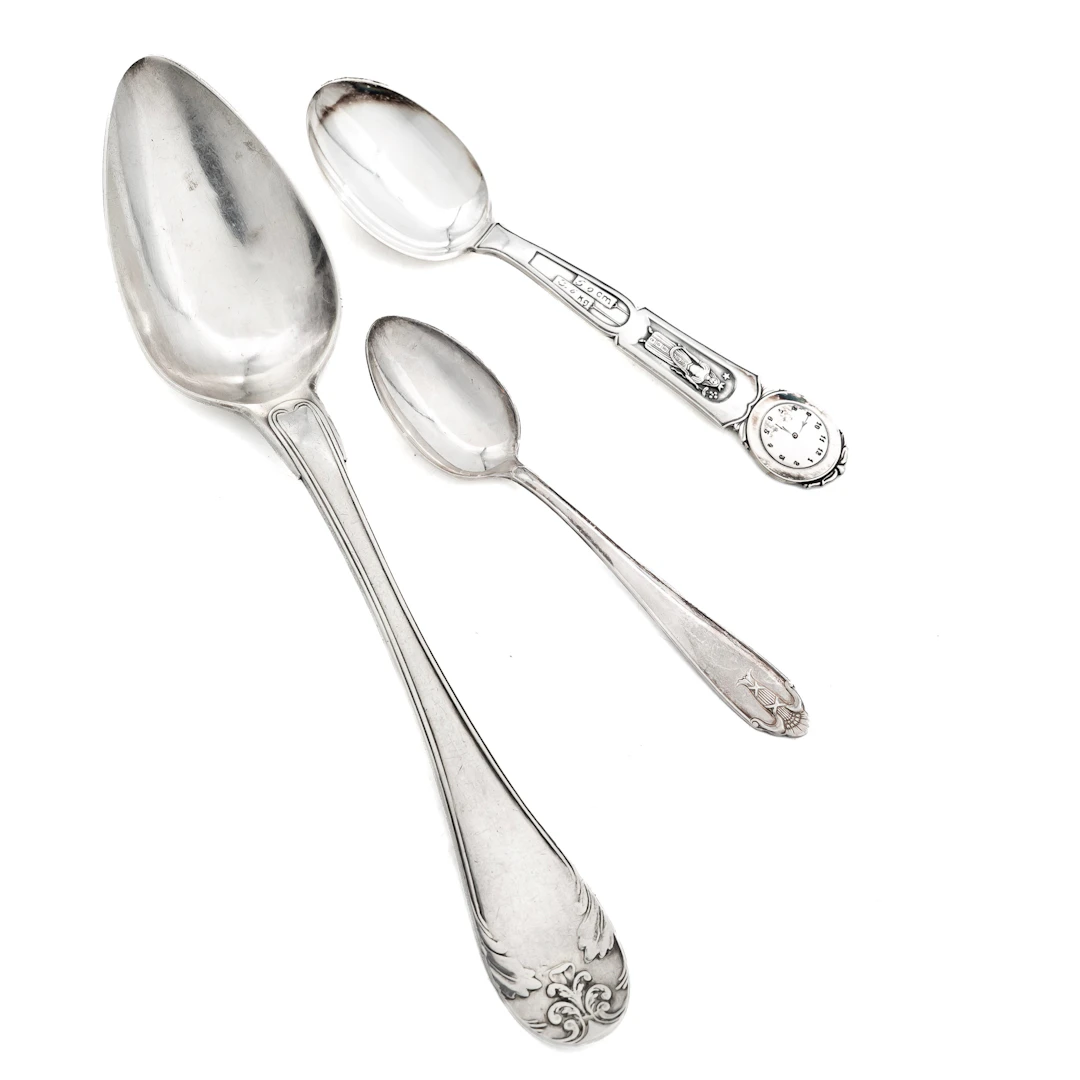 SILVER, Skedar, 113,6 gram.