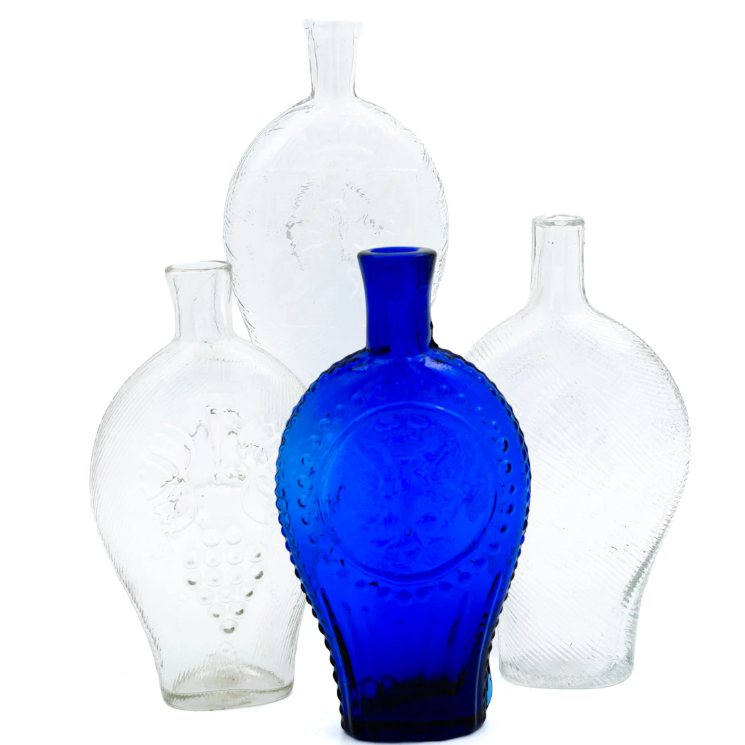 FICKPLUNTOR, 4 st, Glas, 1800-tal.