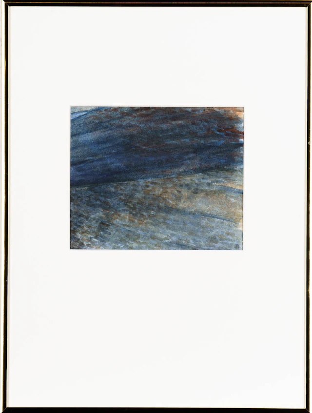 STURE BERGLUND. Akvarell på papper, "´Hälla" monogramsignerad.