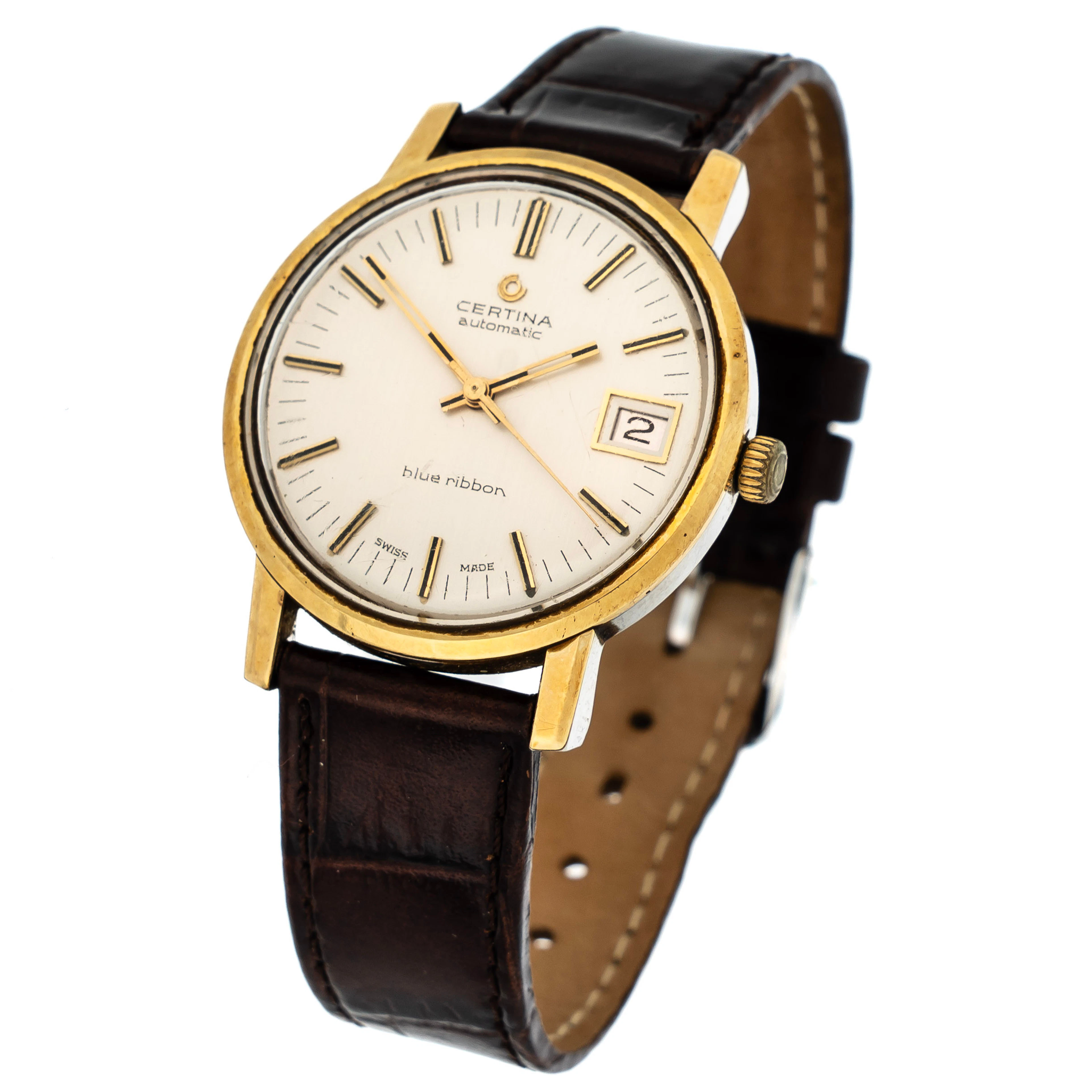CERTINA. Armbandsur, "Blue Ribbon", Automatisk, 35 mm.