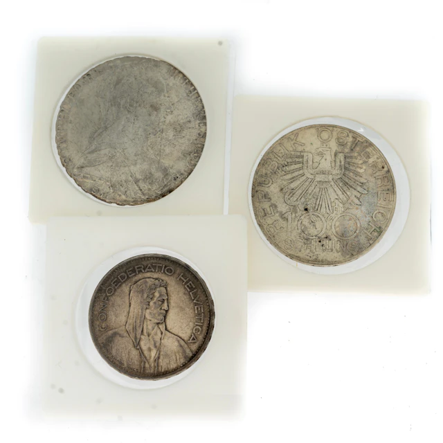 SILVERMYNT, Österrike, Schweiz, 3 st.