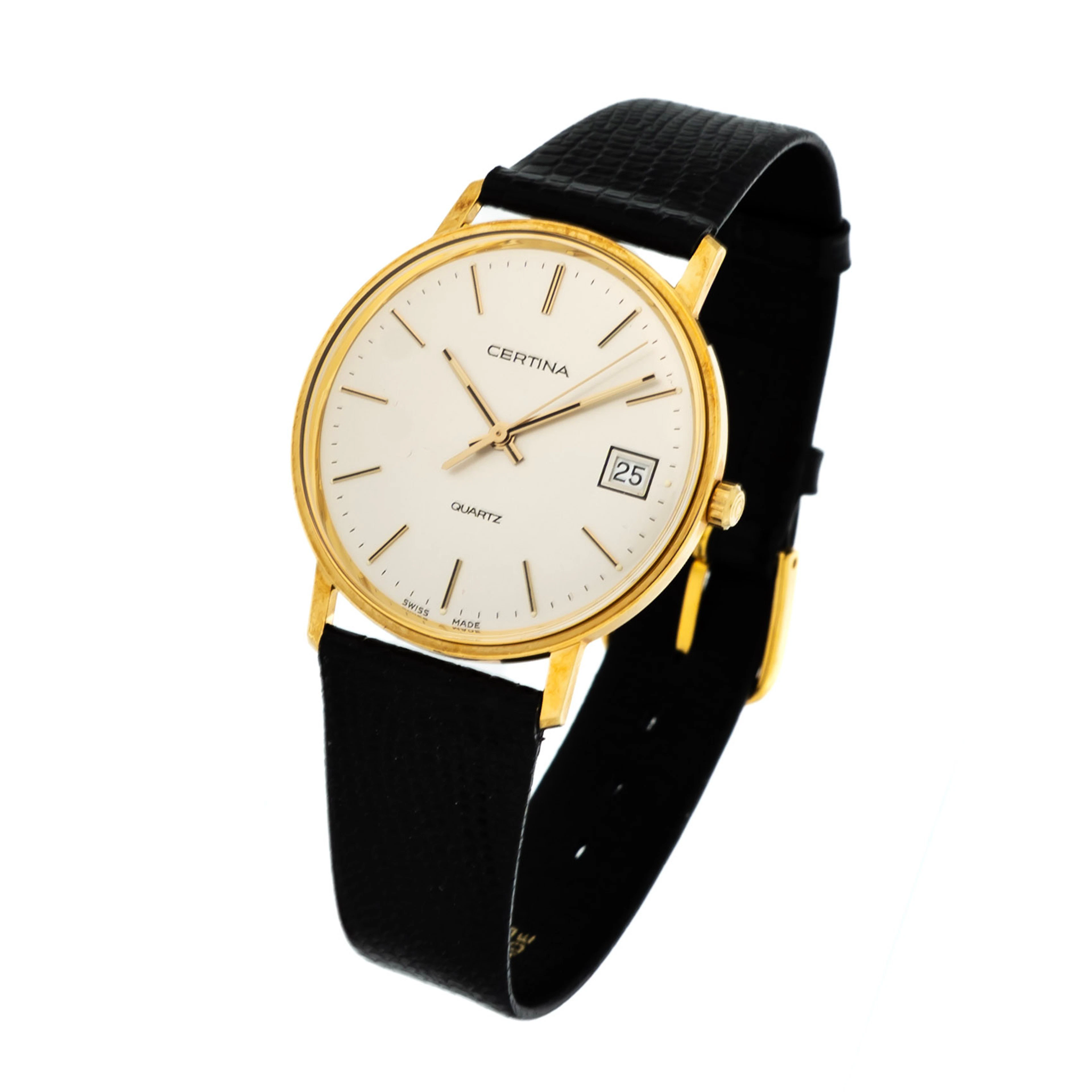 CERTINA, quartz, 18k.