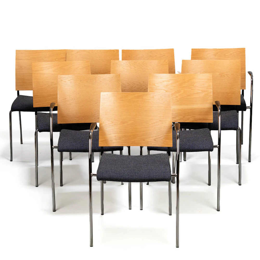 KONFERENSSTOLAR, "Spira" Lammhults. (10st).