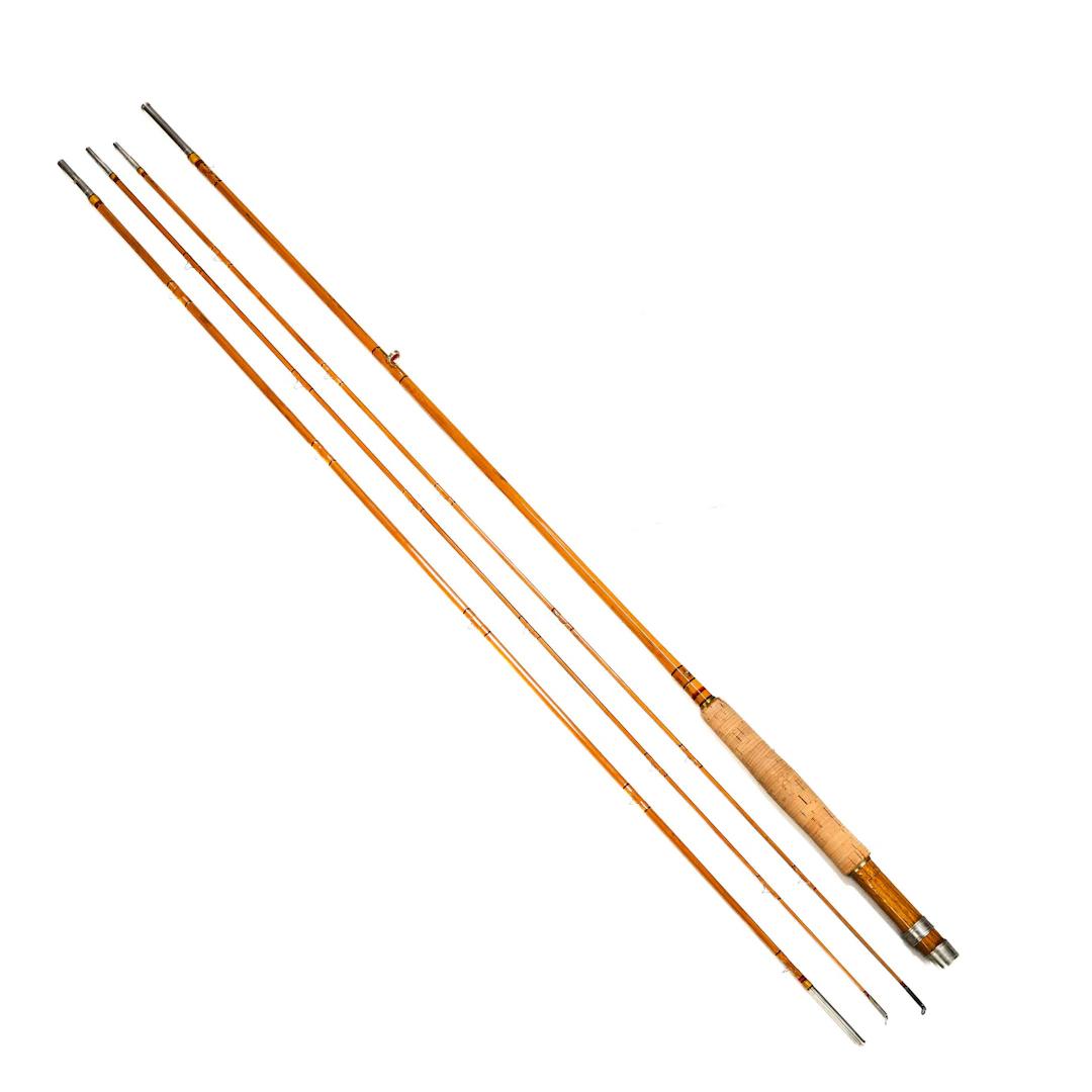 LEONARD ROD CO. FLUGSPÖ, bambu, metall, kork och ek.