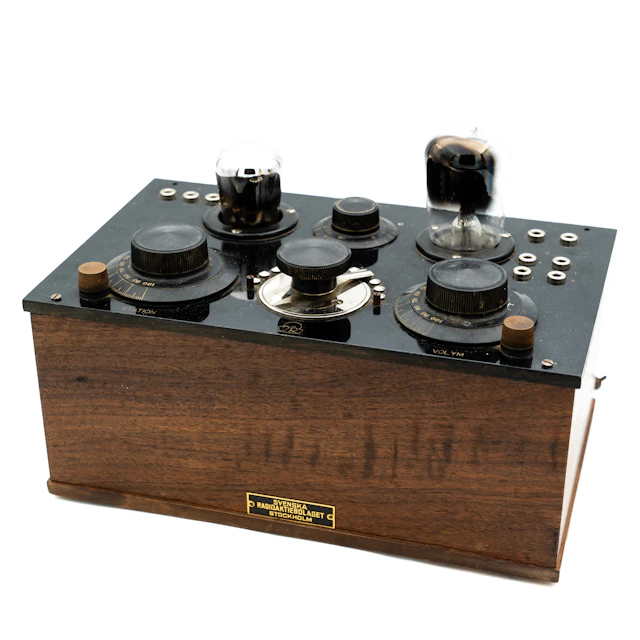 RADIOMOTTAGARE, Radiola M30, Svenska Radioaktiebolaget. 1920-tal.