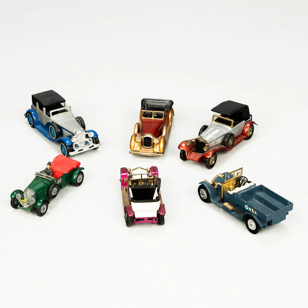 LEKSAKSBILAR, 6 st, Matchbox Models of Yesteryear.