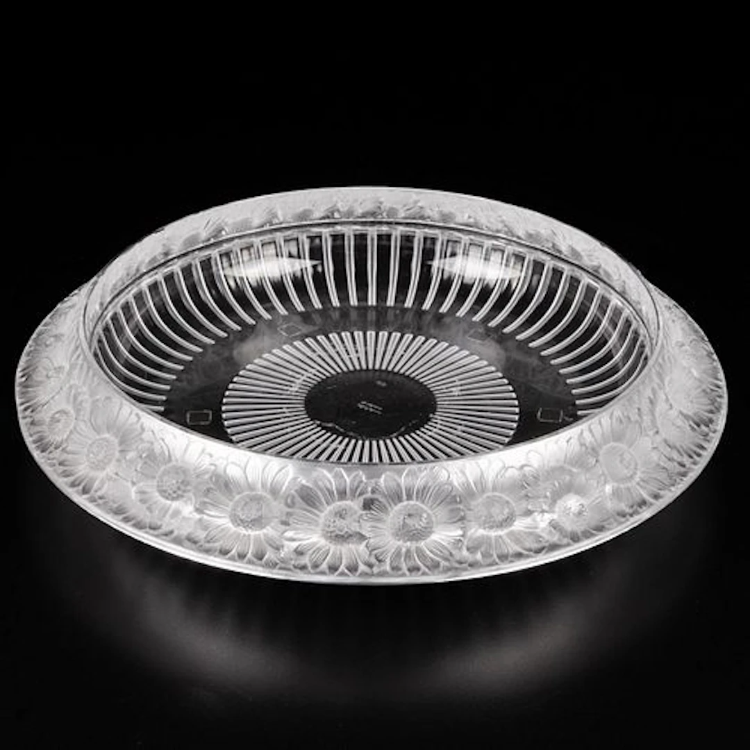 Lalique Marguerite Center Bowl
