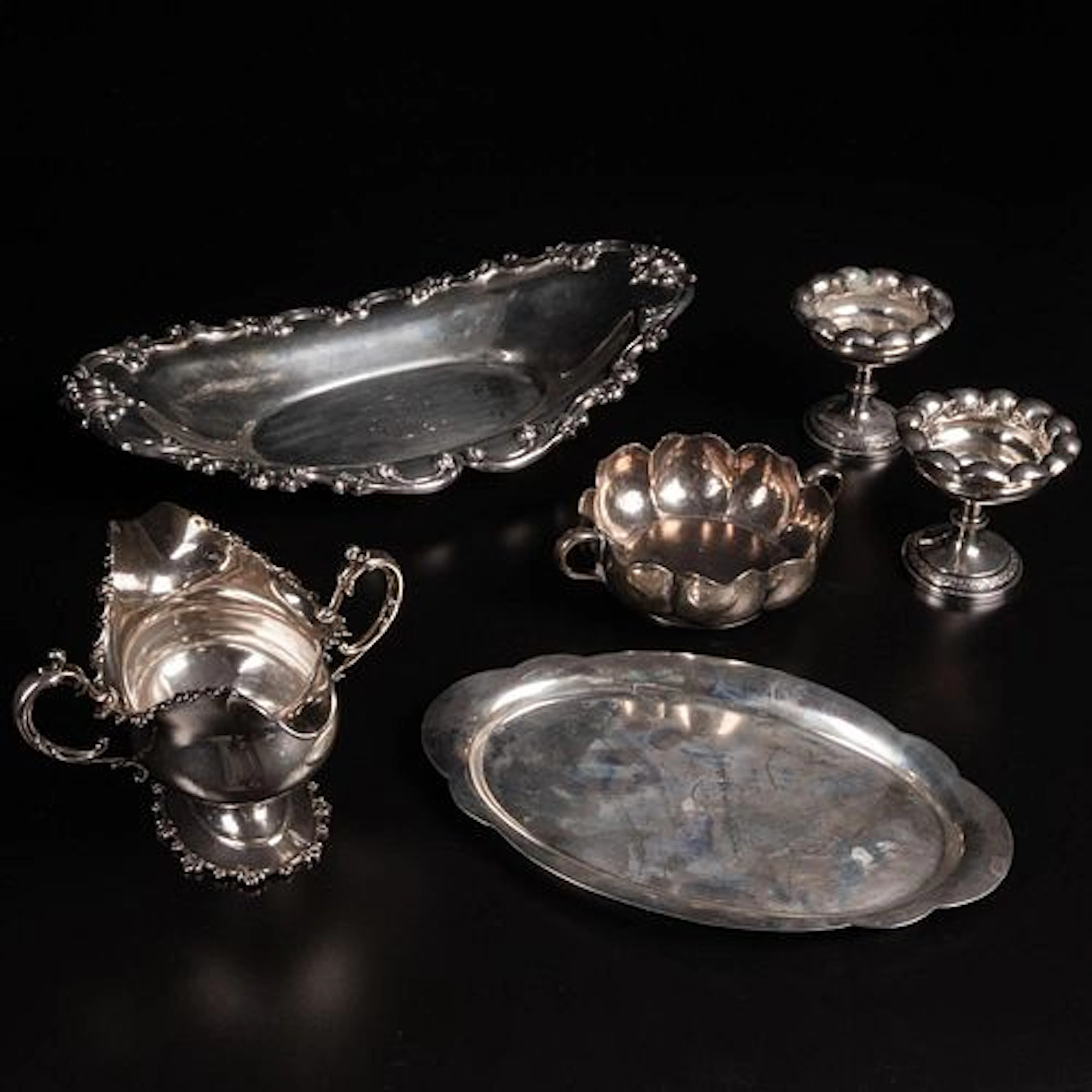6 Sterling Silver Serving Items