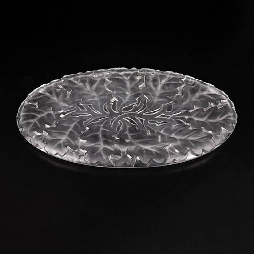 Lalique Chene Platter