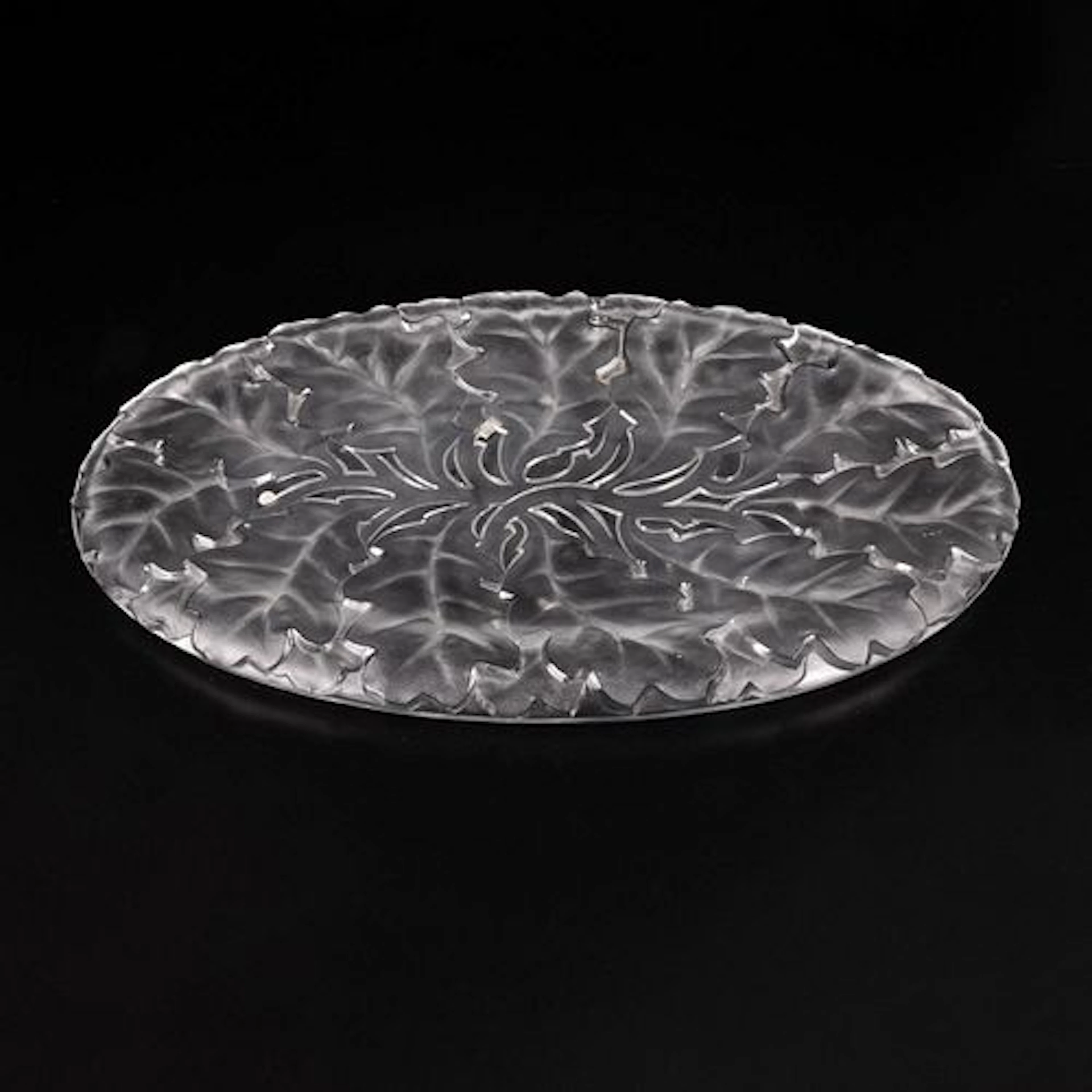 Lalique Chene Platter