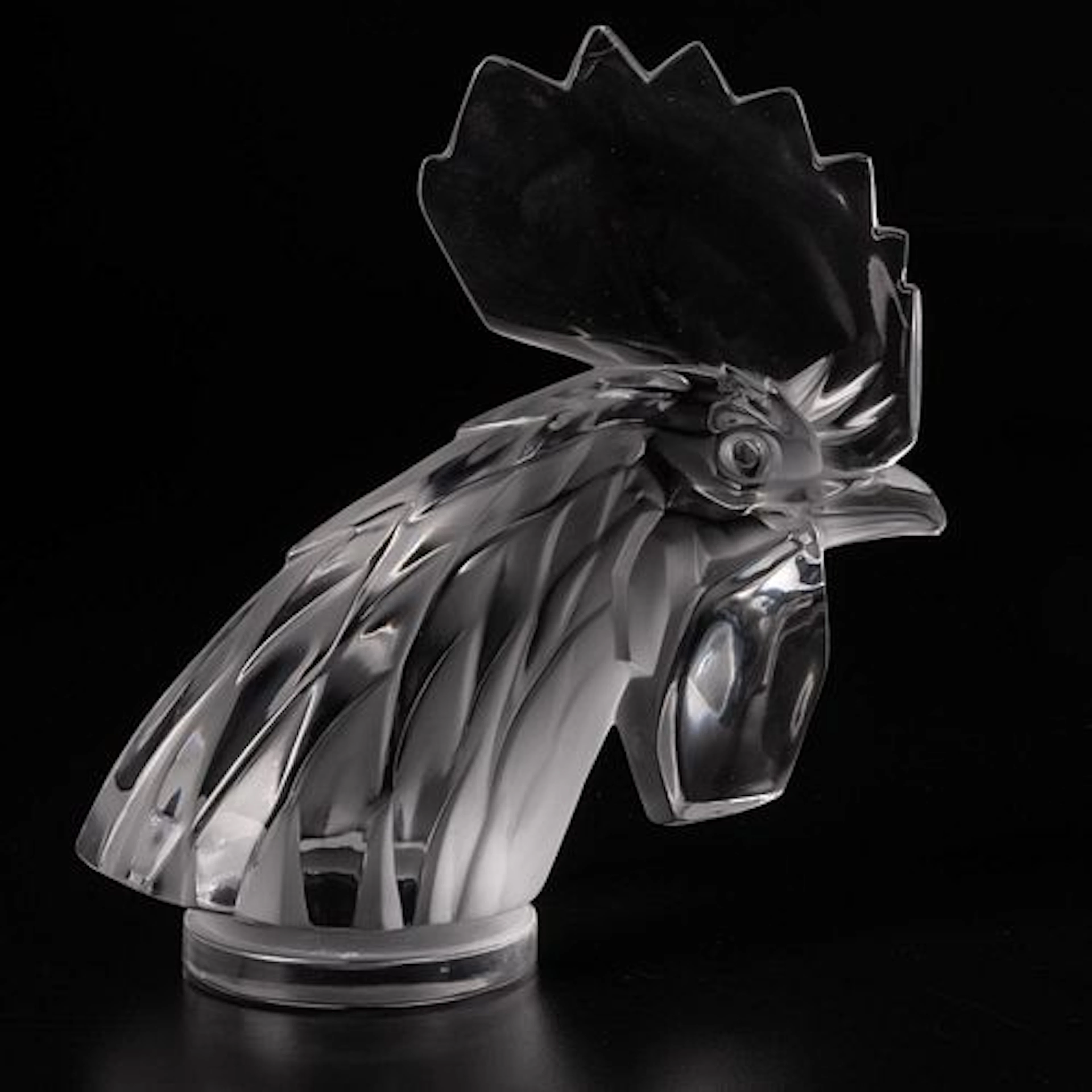 Lalique Tete de Coq Car Mascot