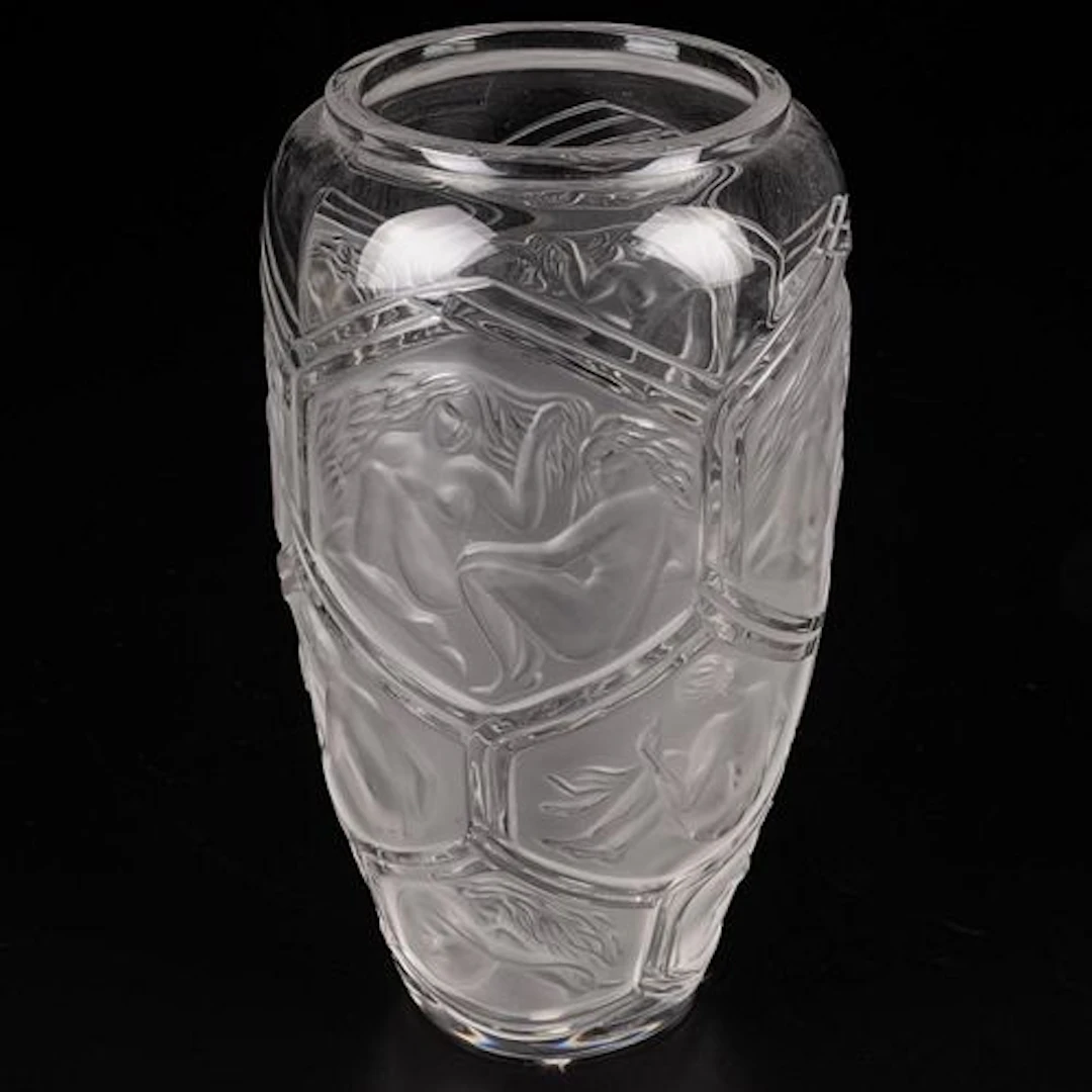 Lalique Hesperides Vase