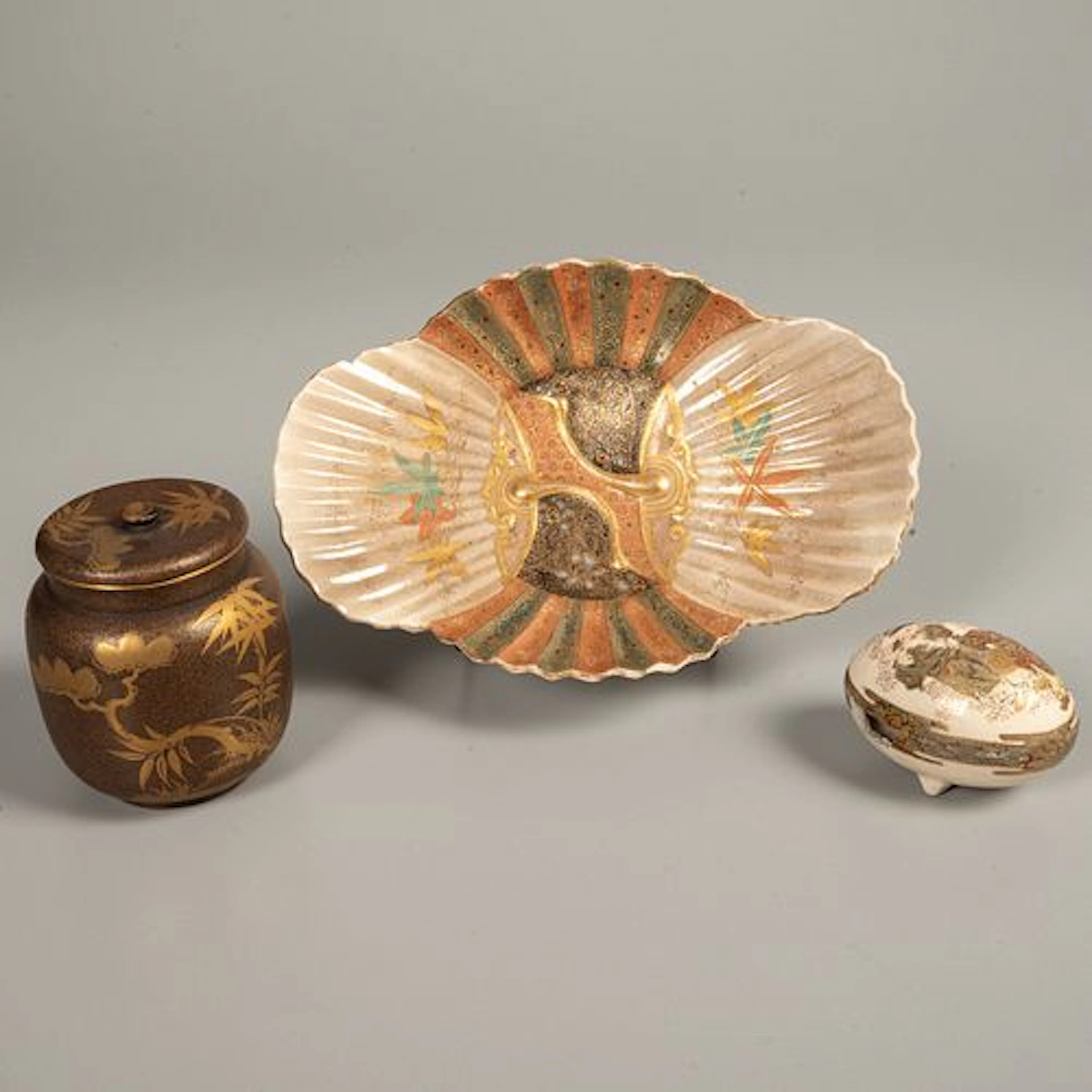 Three Japanese Decorative Object