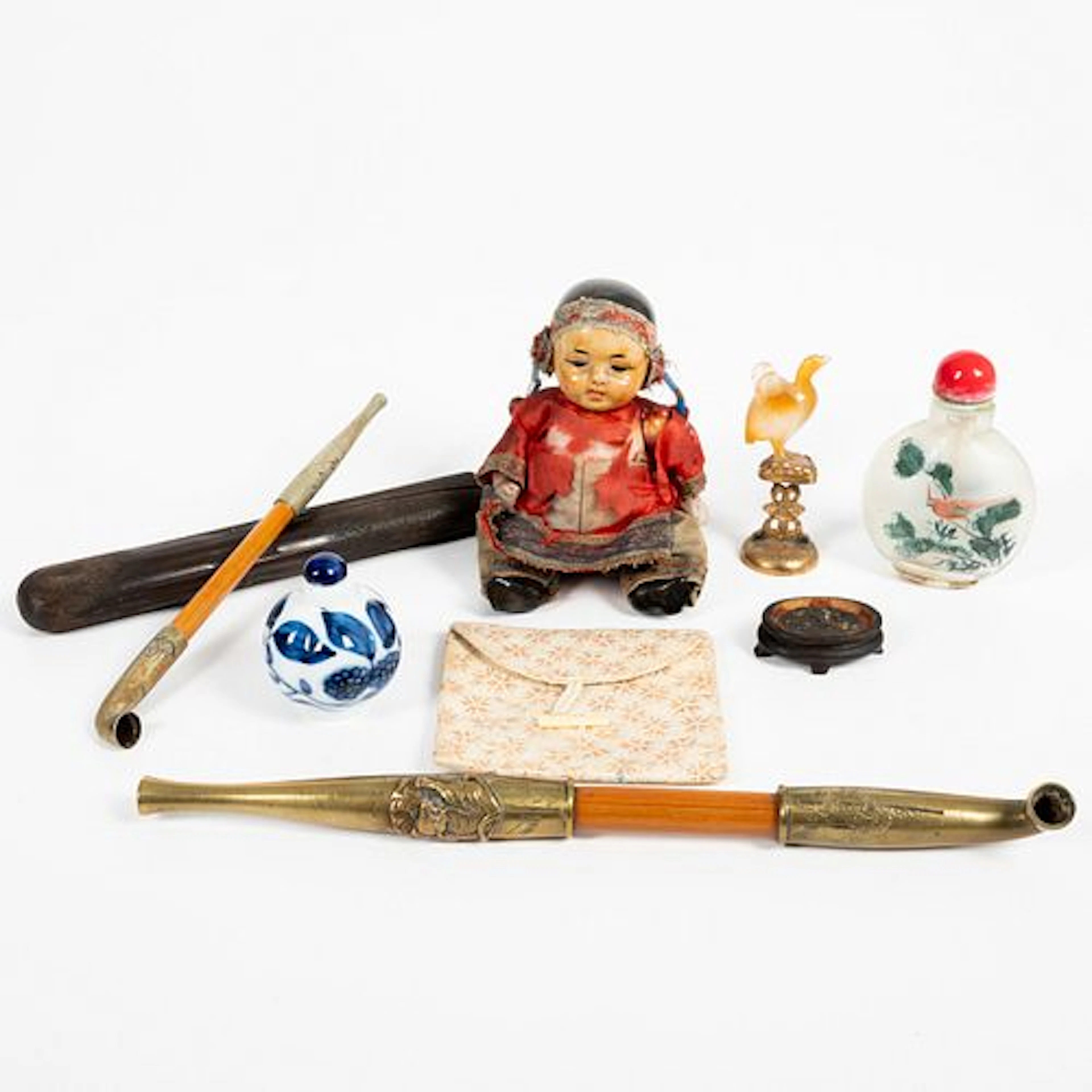 Seven Asian Decorative Items