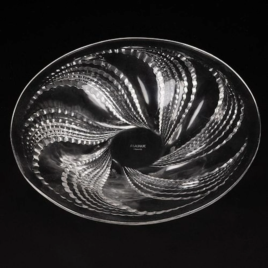 R. Lalique Fleurons Bowl