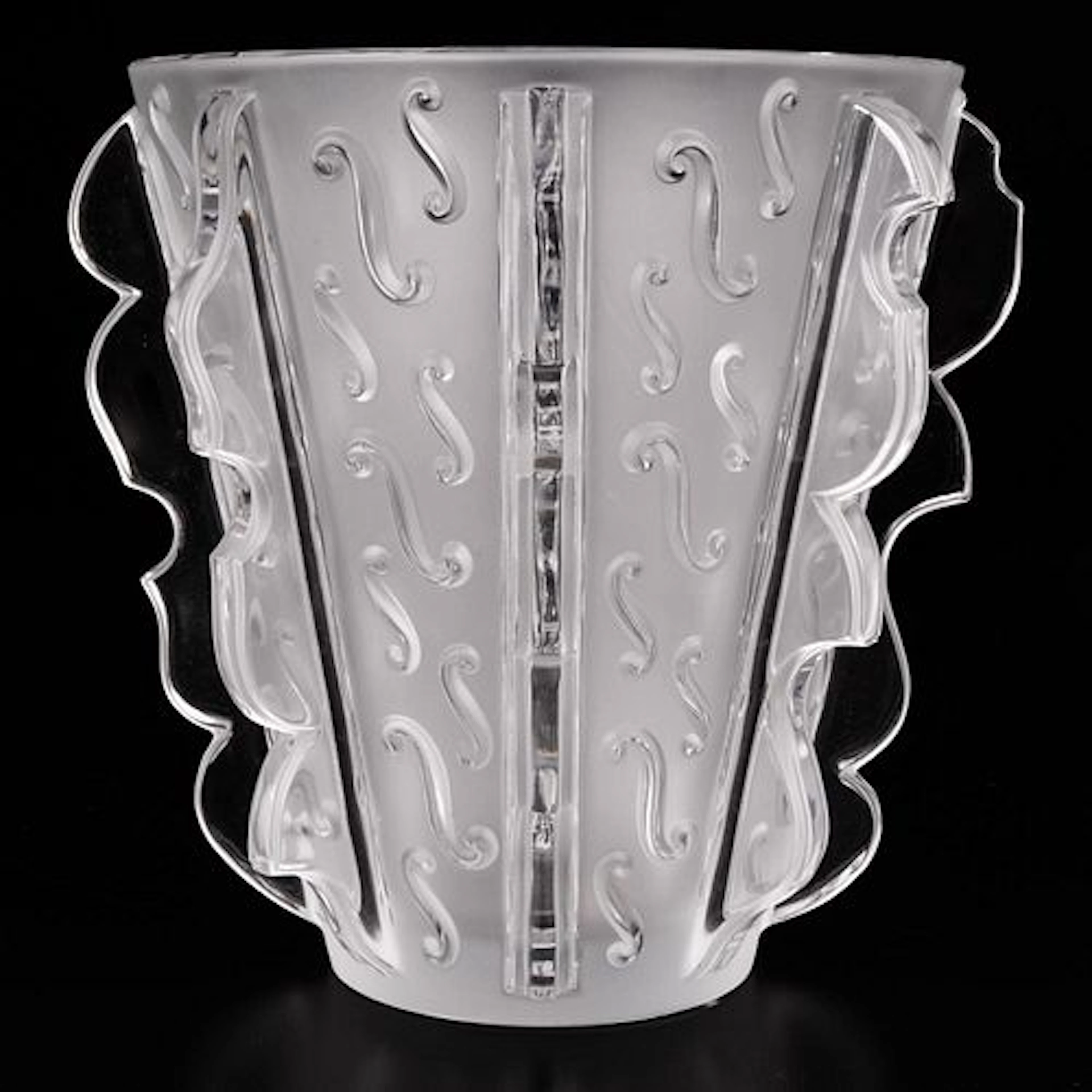 Lalique Swing Vase