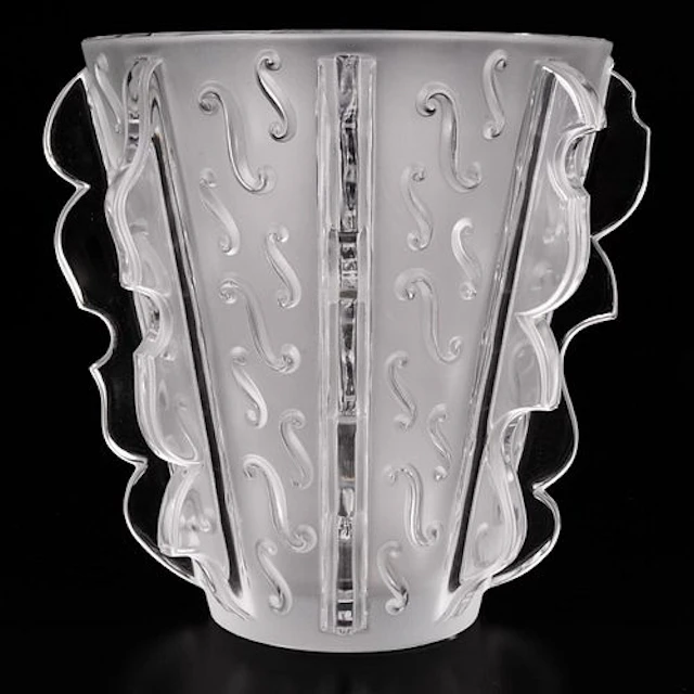 Lalique Swing Vase