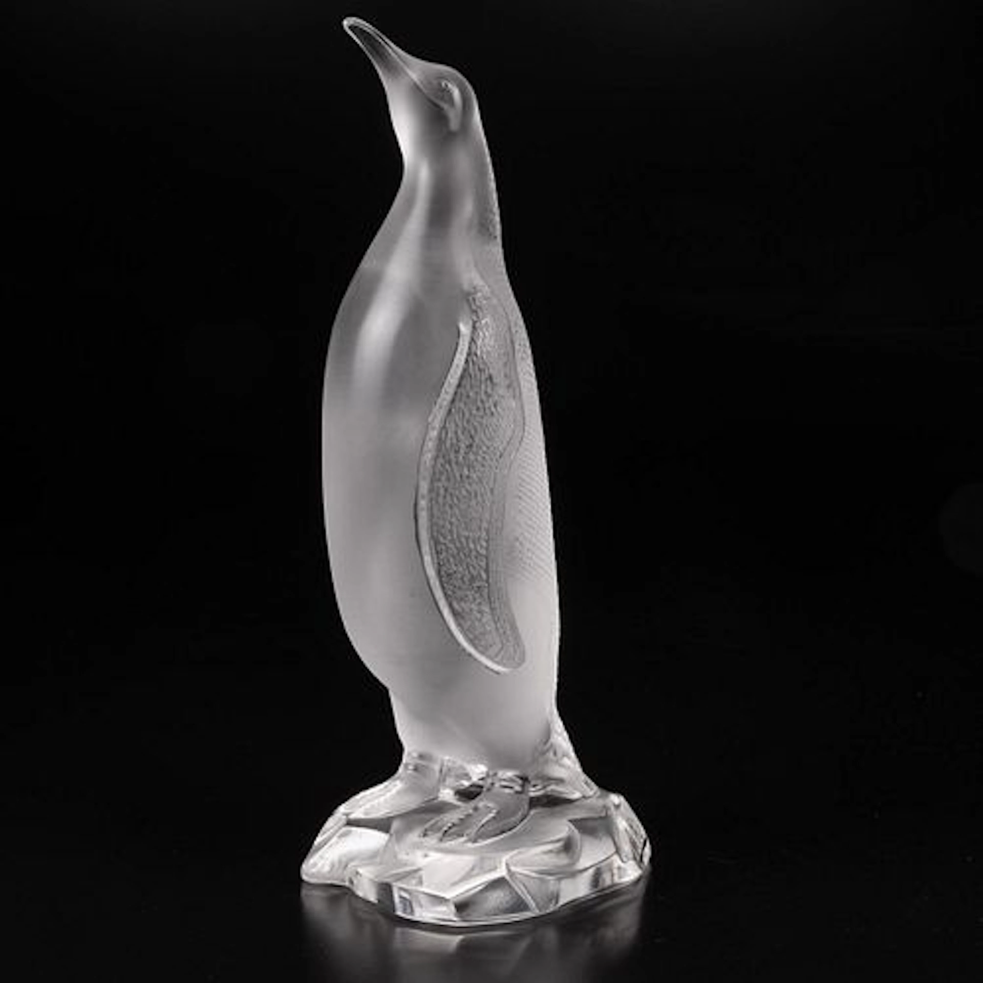 Lalique Emperor Penguin Sculpture