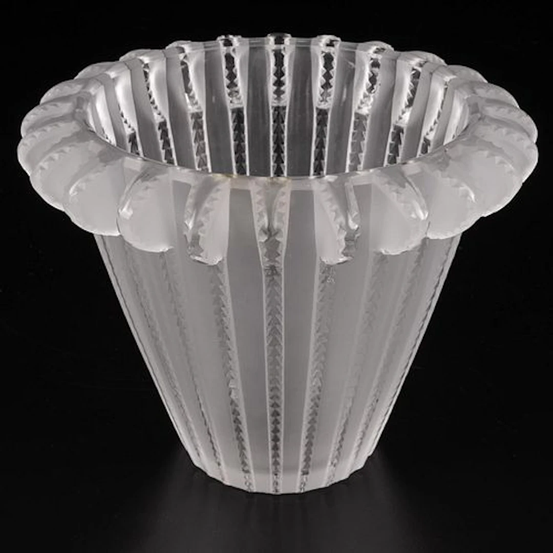Lalique Royat Vase