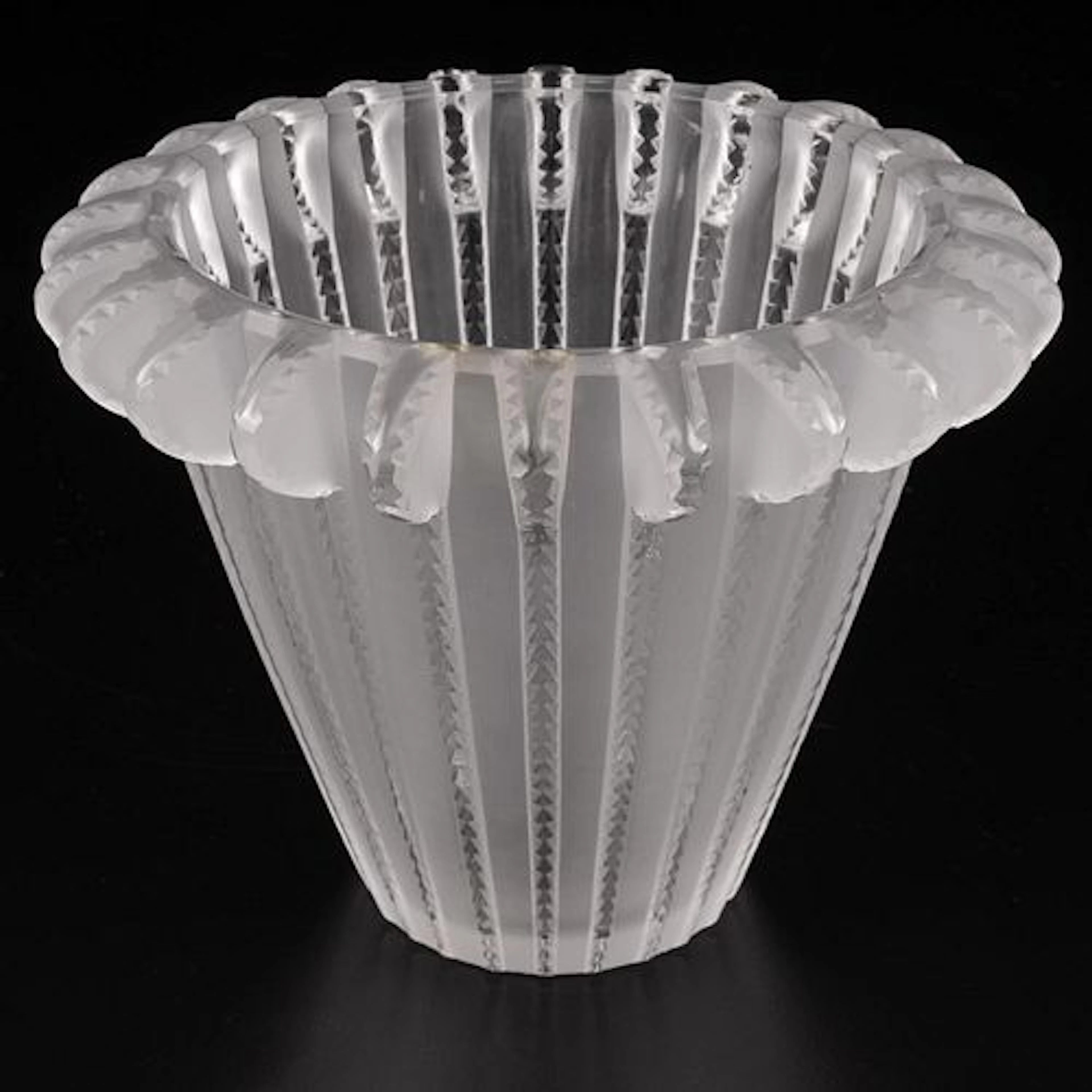 Lalique Royat Vase