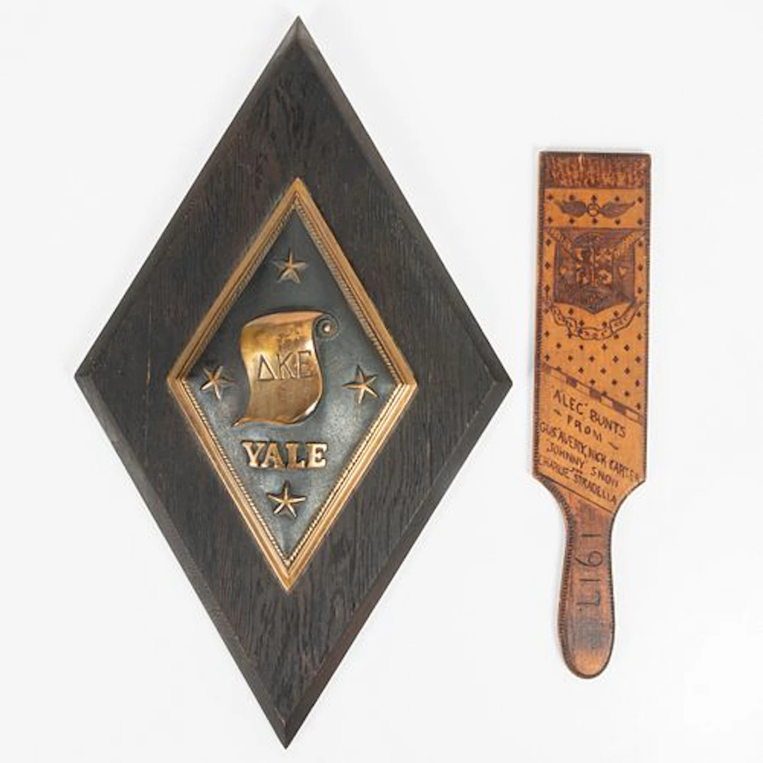 Two Vintage Yale Decorative Items