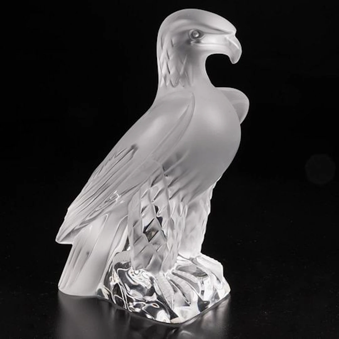 Lalique Liberty Eagle Sculpture