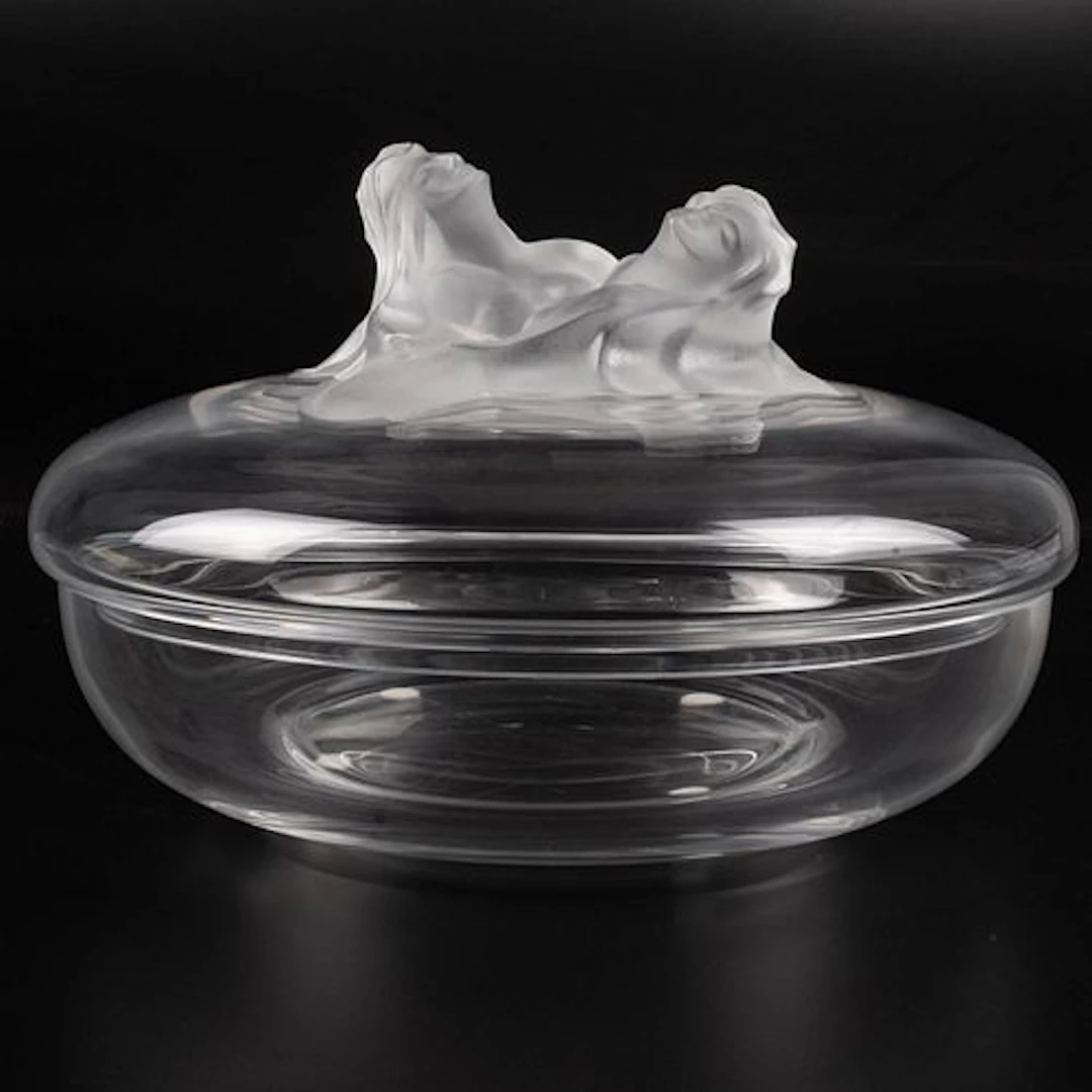 Lalique Ophelie Covered Bowl
