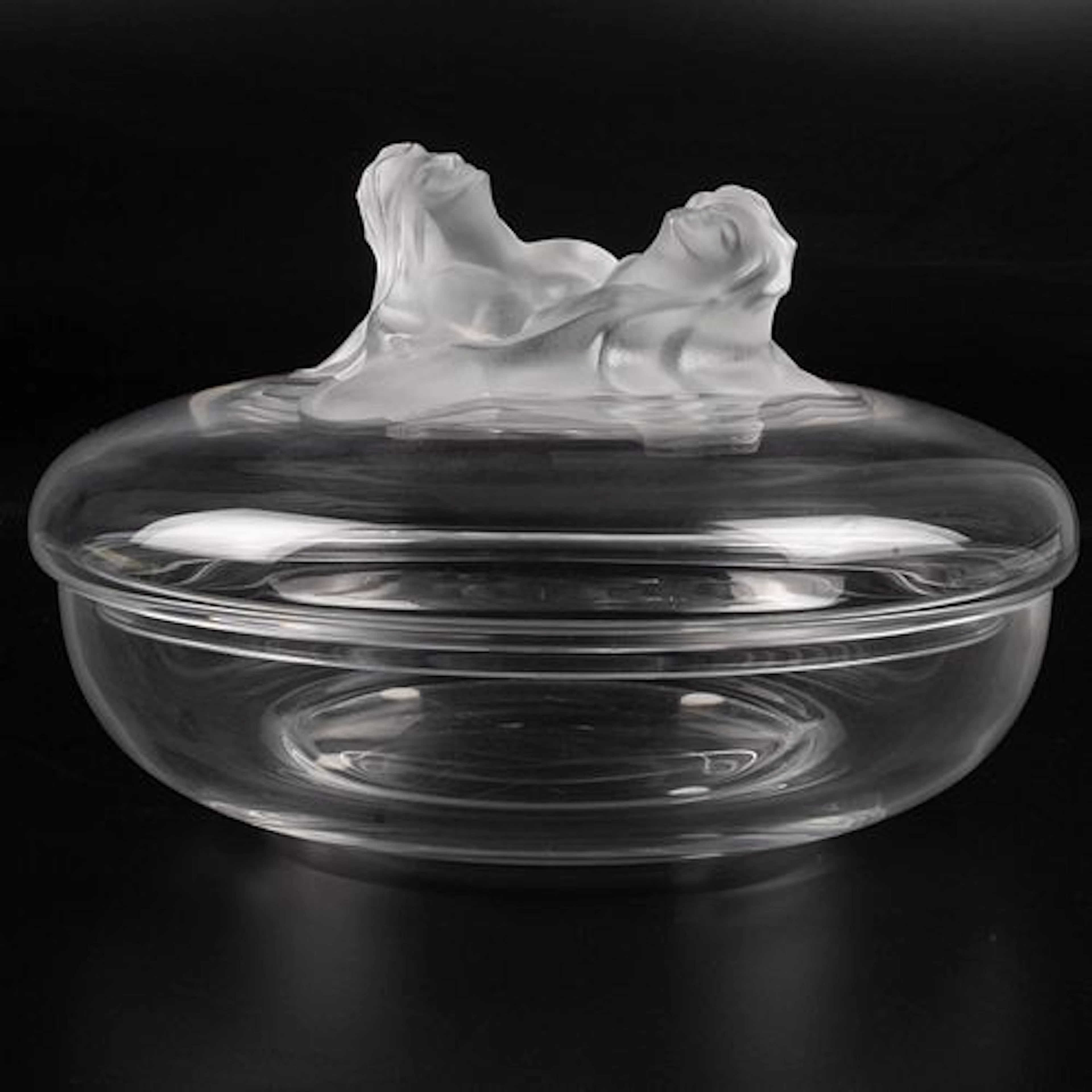 Lalique Ophelie Covered Bowl