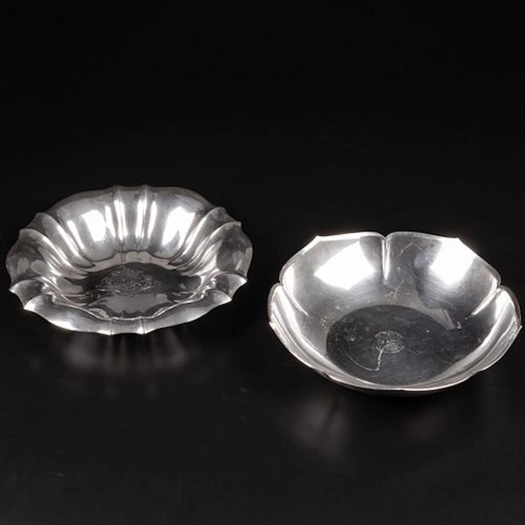Two Sterling Silver Bowls