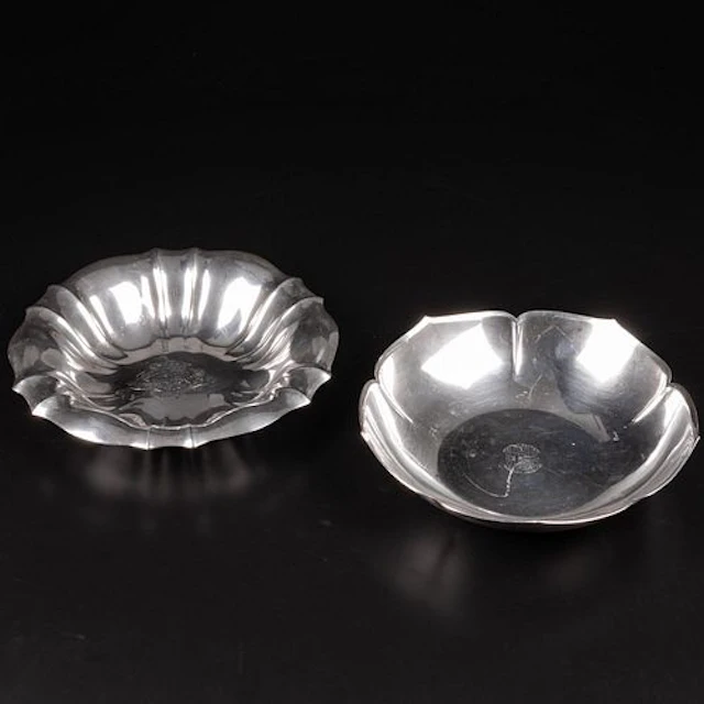 Two Sterling Silver Bowls