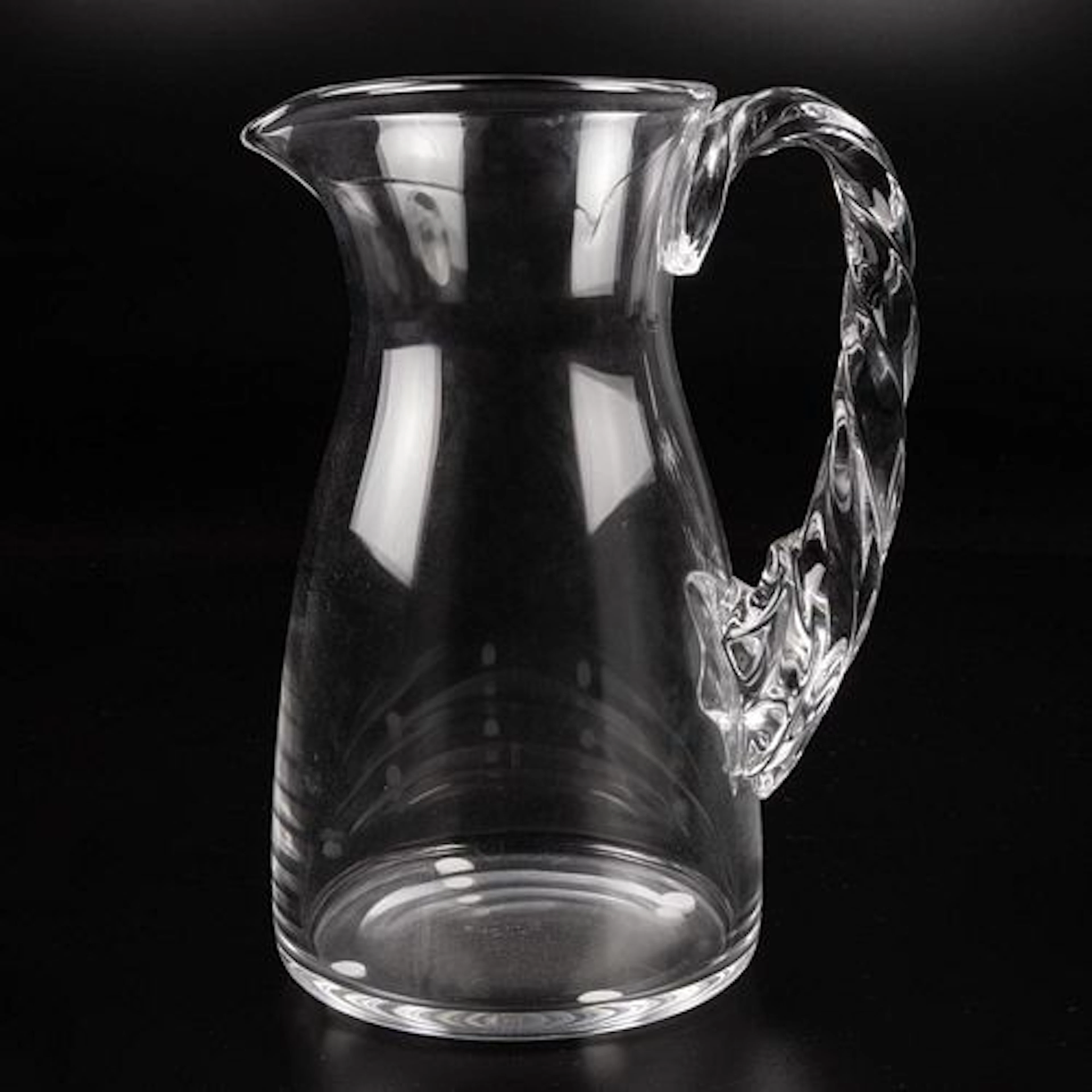 Lalique Frejus Crystal Pitcher