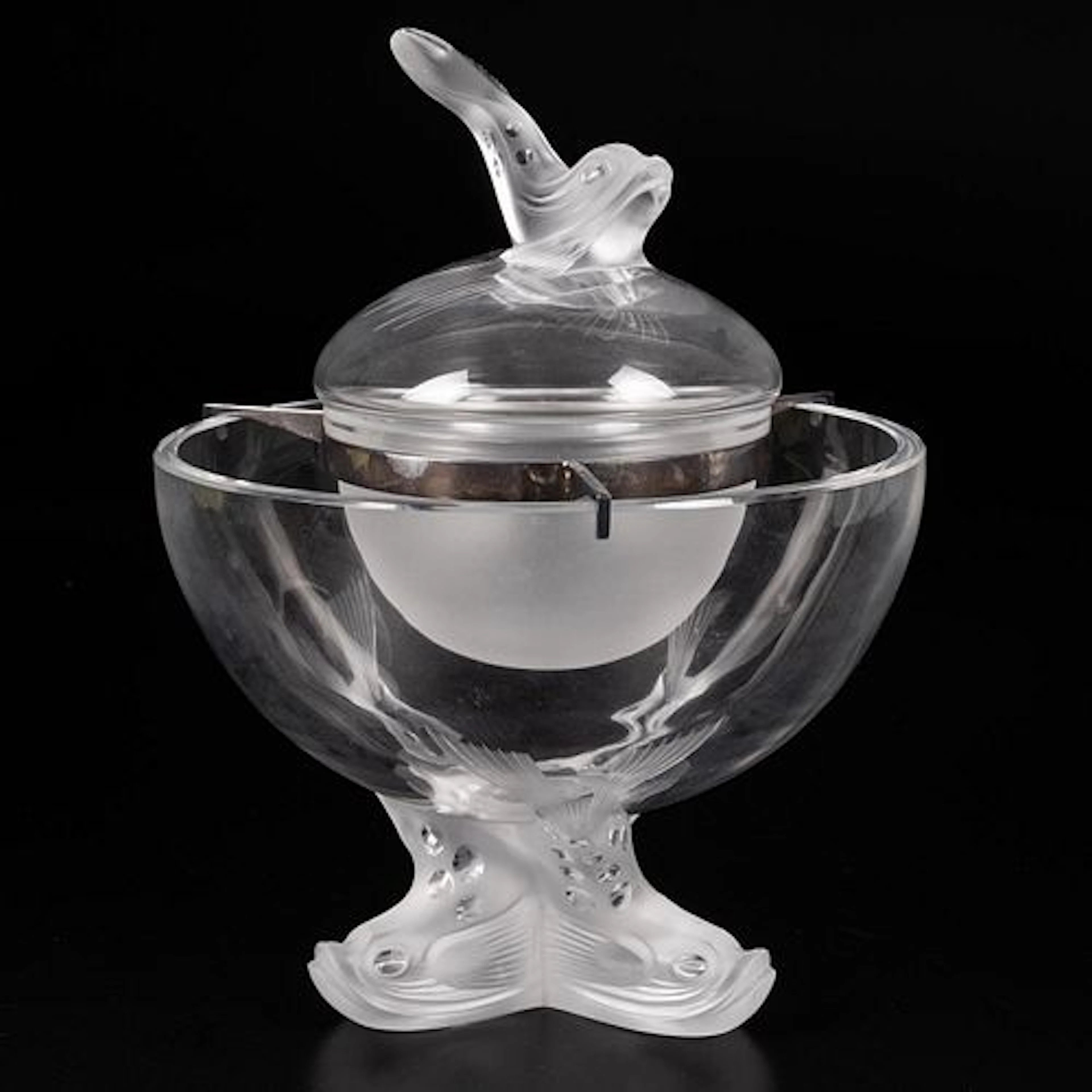 Lalique Igor Caviar Server