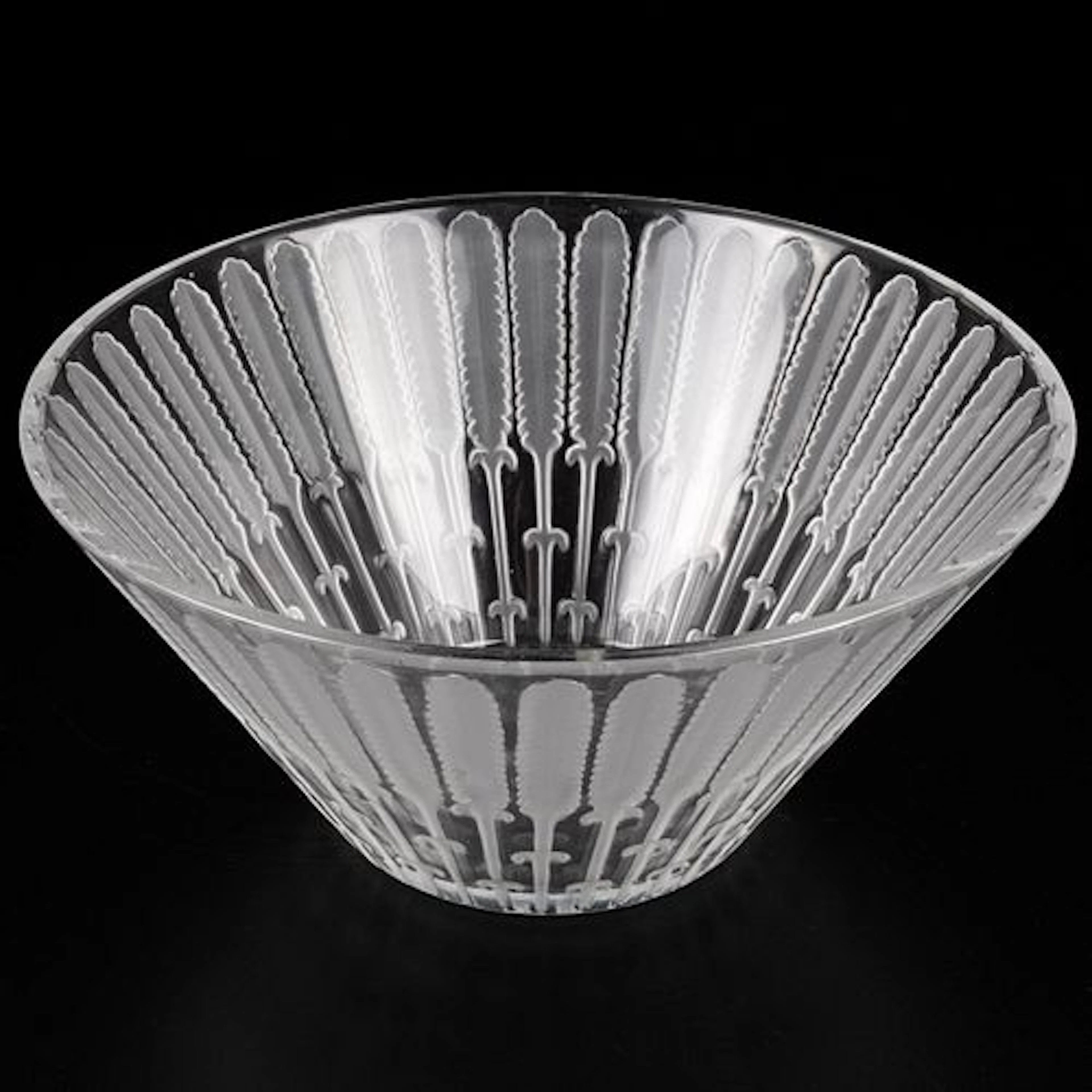 Lalique Ears of Wheat Bowl