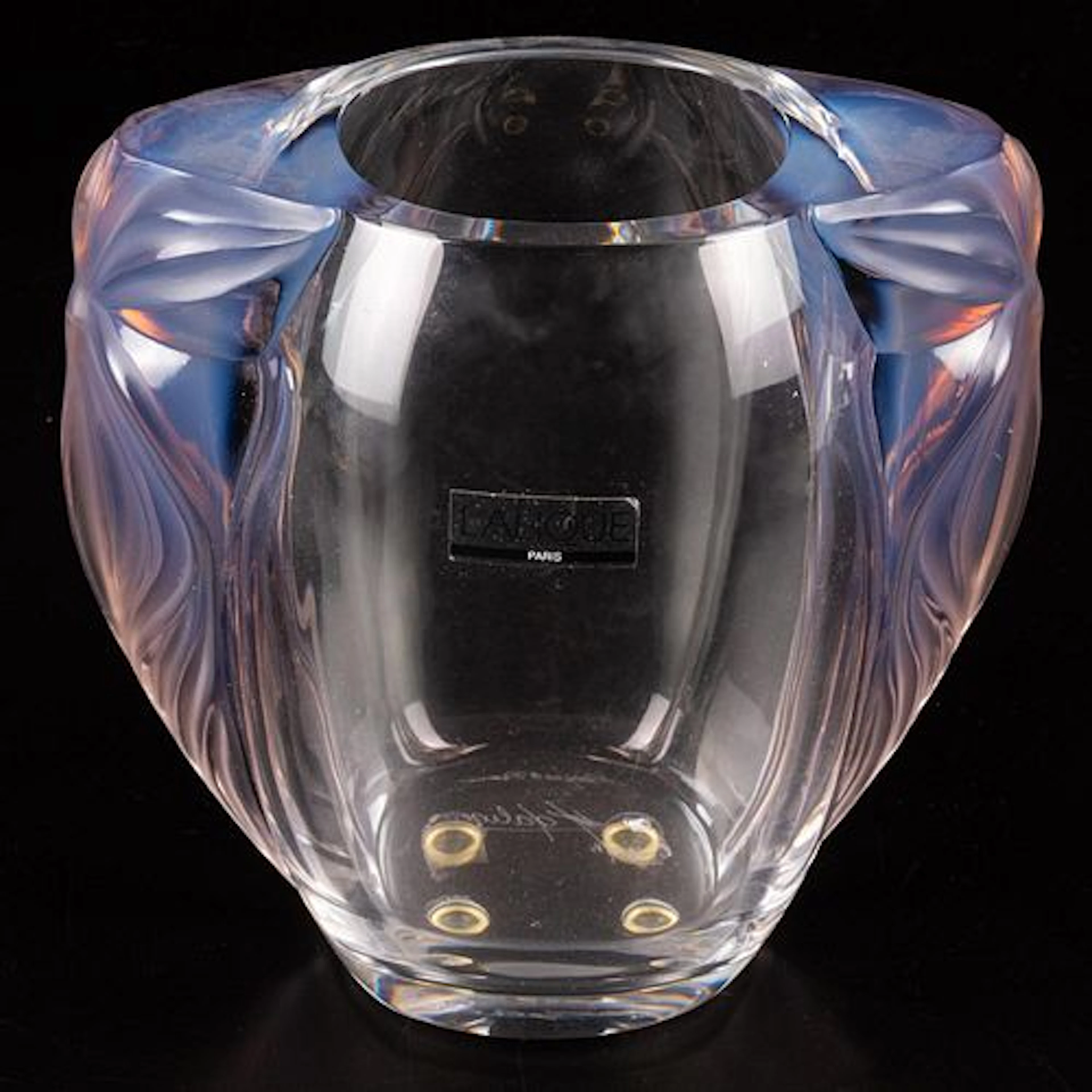 Lalique Clematites Vase