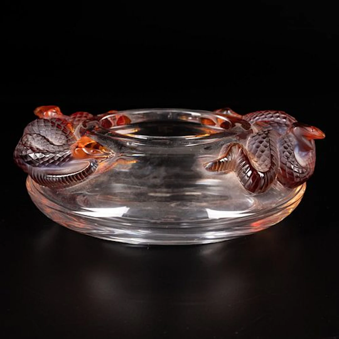 Lalique Serpent Bowl