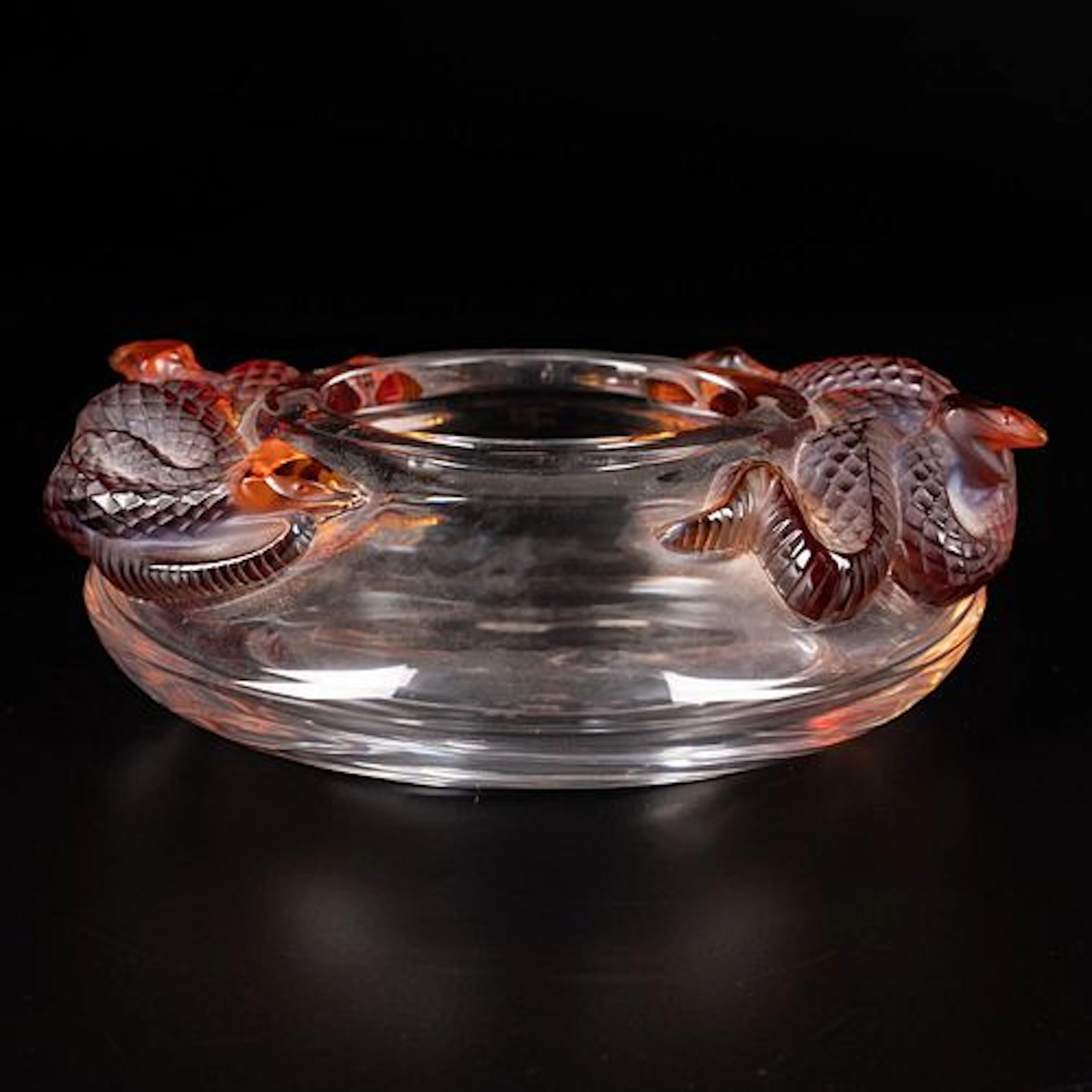 Lalique Serpent Bowl