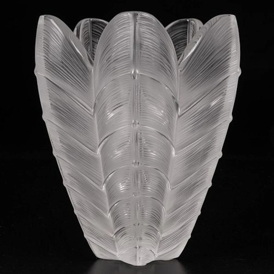 Lalique Papillon Vase