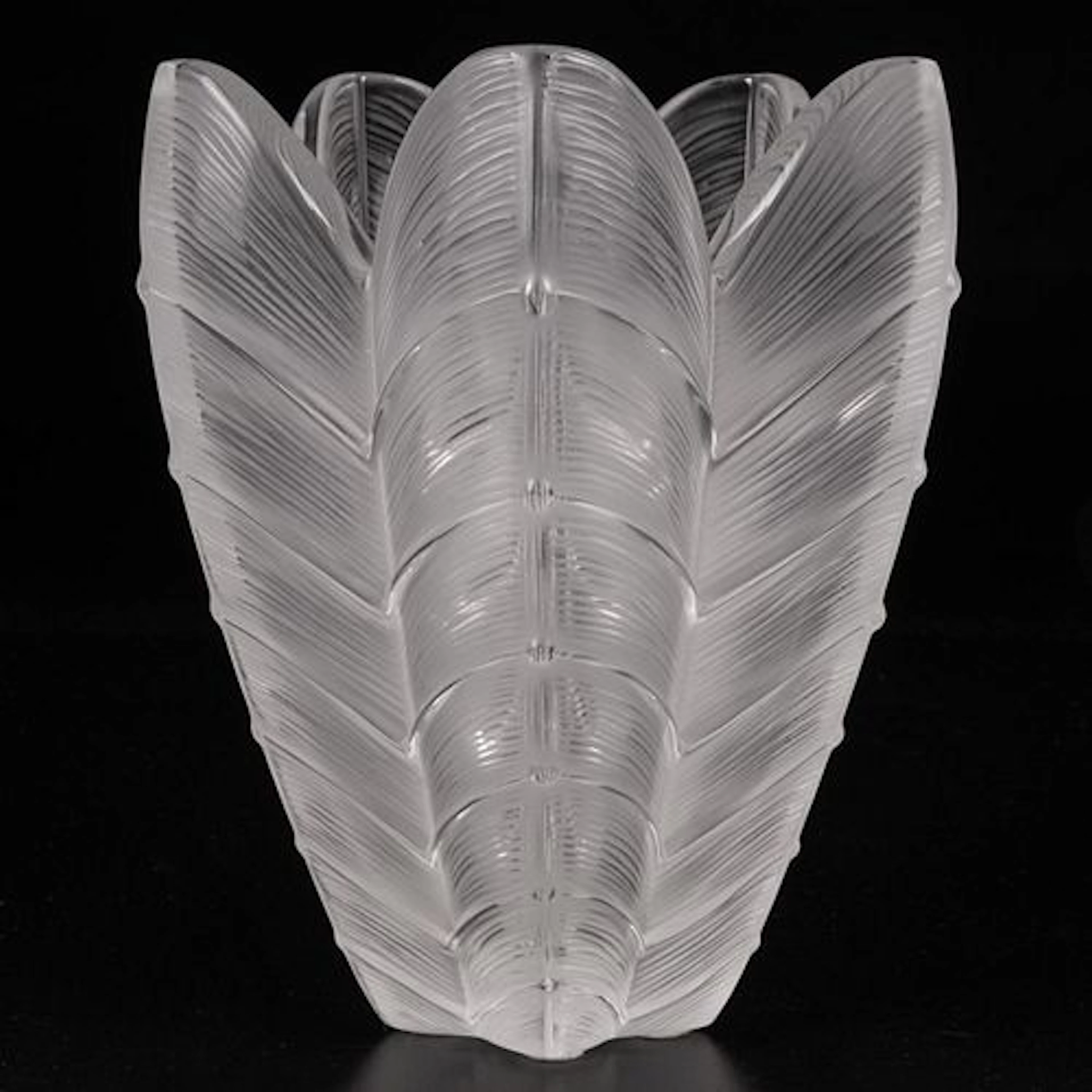 Lalique Papillon Vase