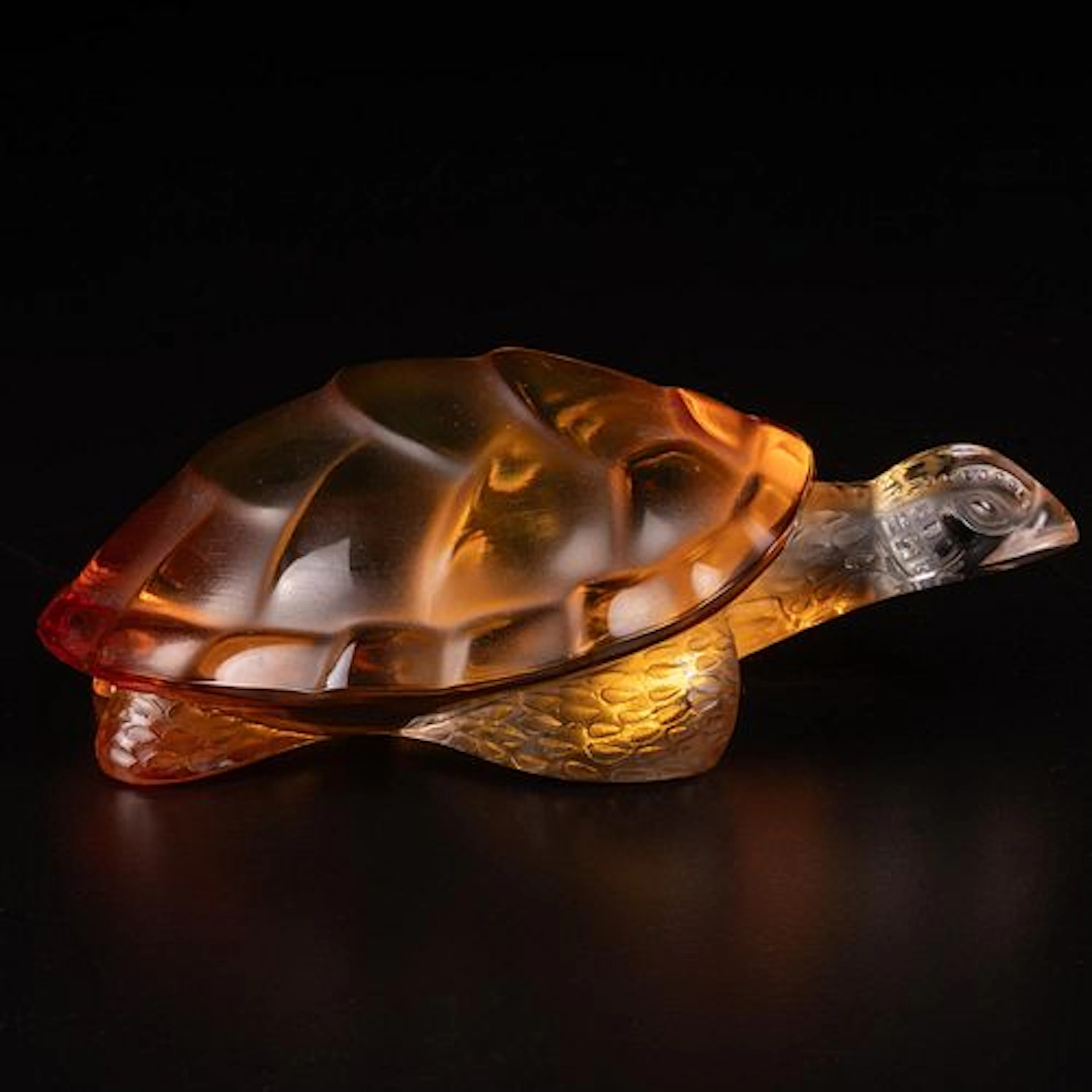 Lalique Caroline Turtle Paperweight