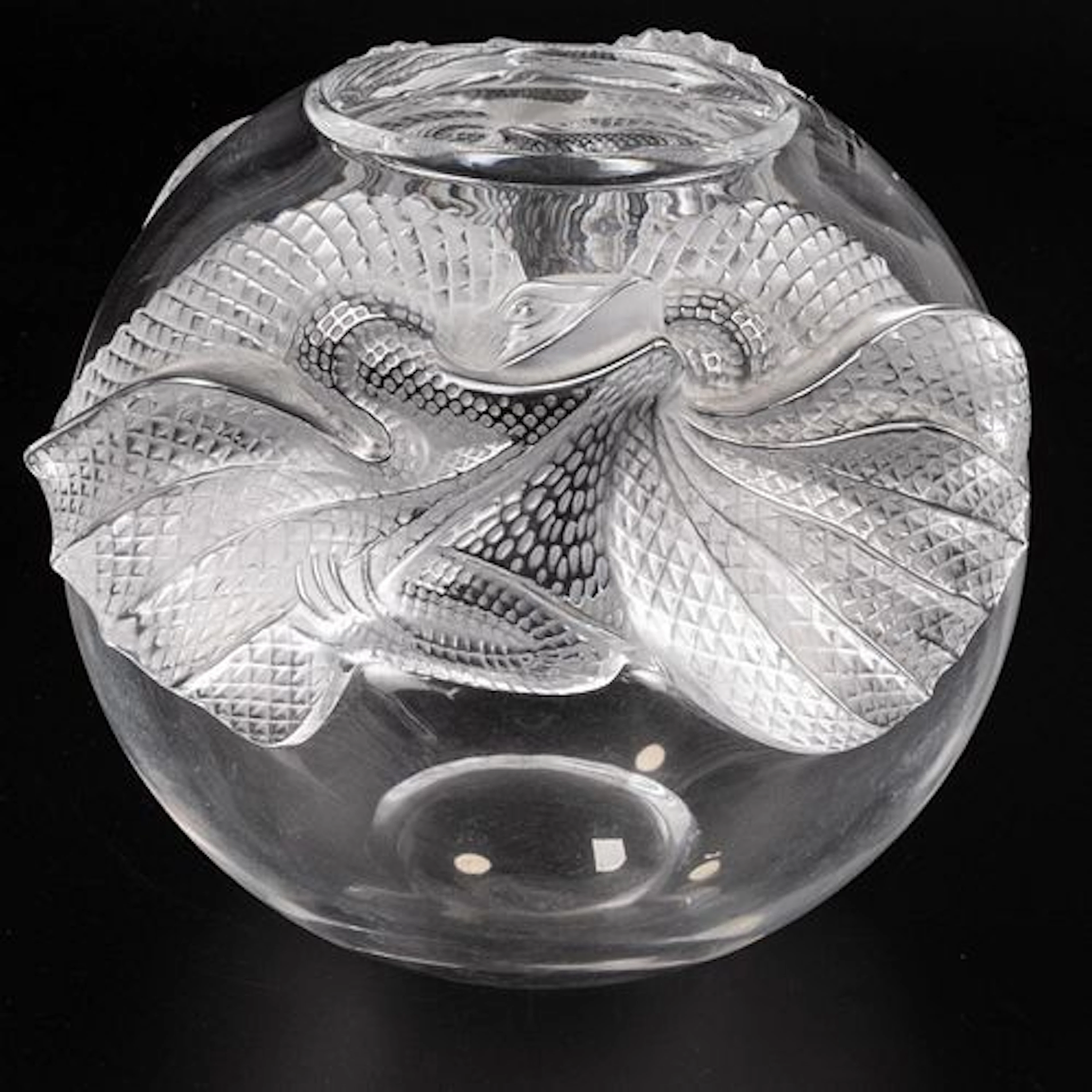 Lalique Erimaki Lizard Vase