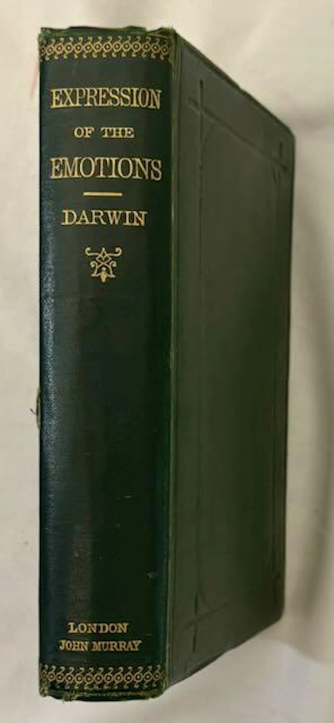 [First Edition] The Expression of the Emotions in Man and Animals Darwin
