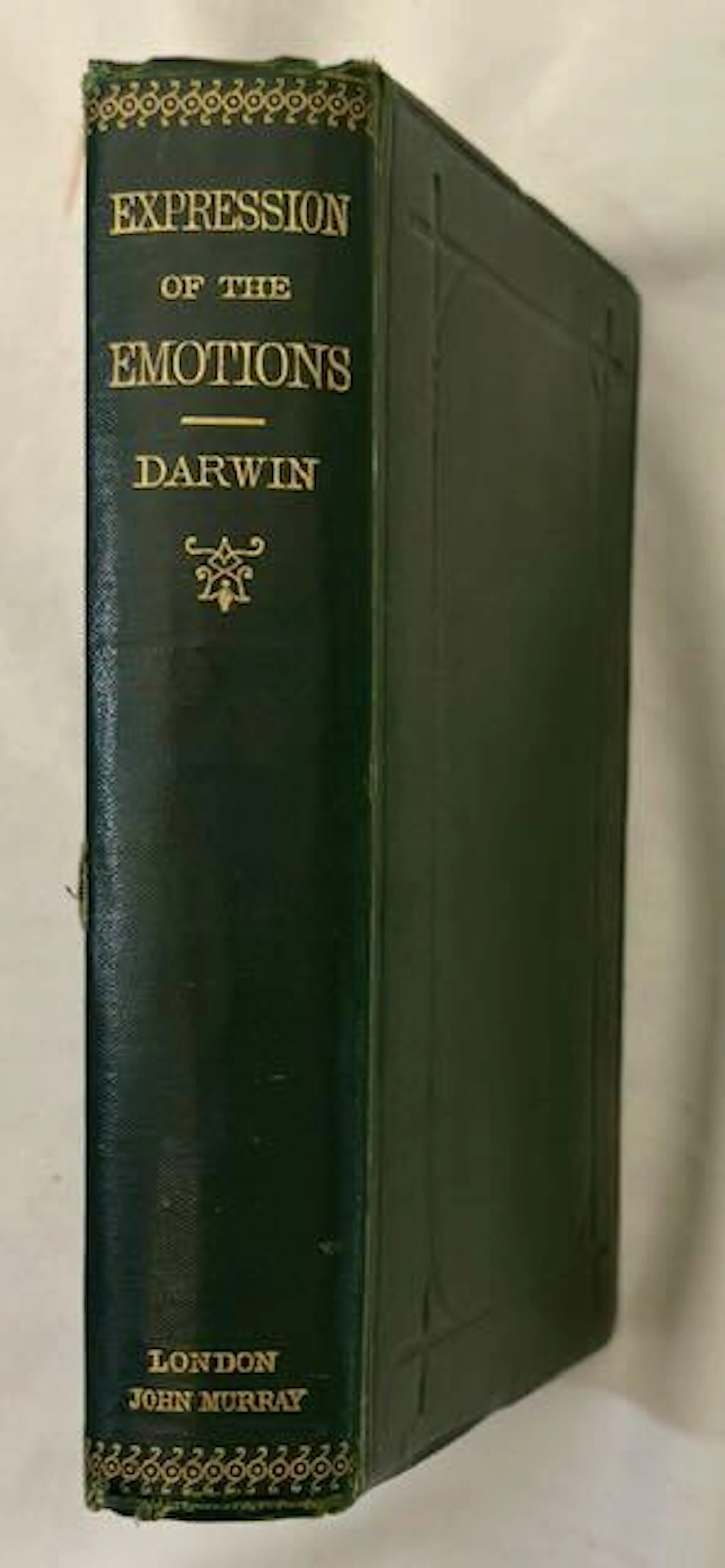 [First Edition] The Expression of the Emotions in Man and Animals Darwin