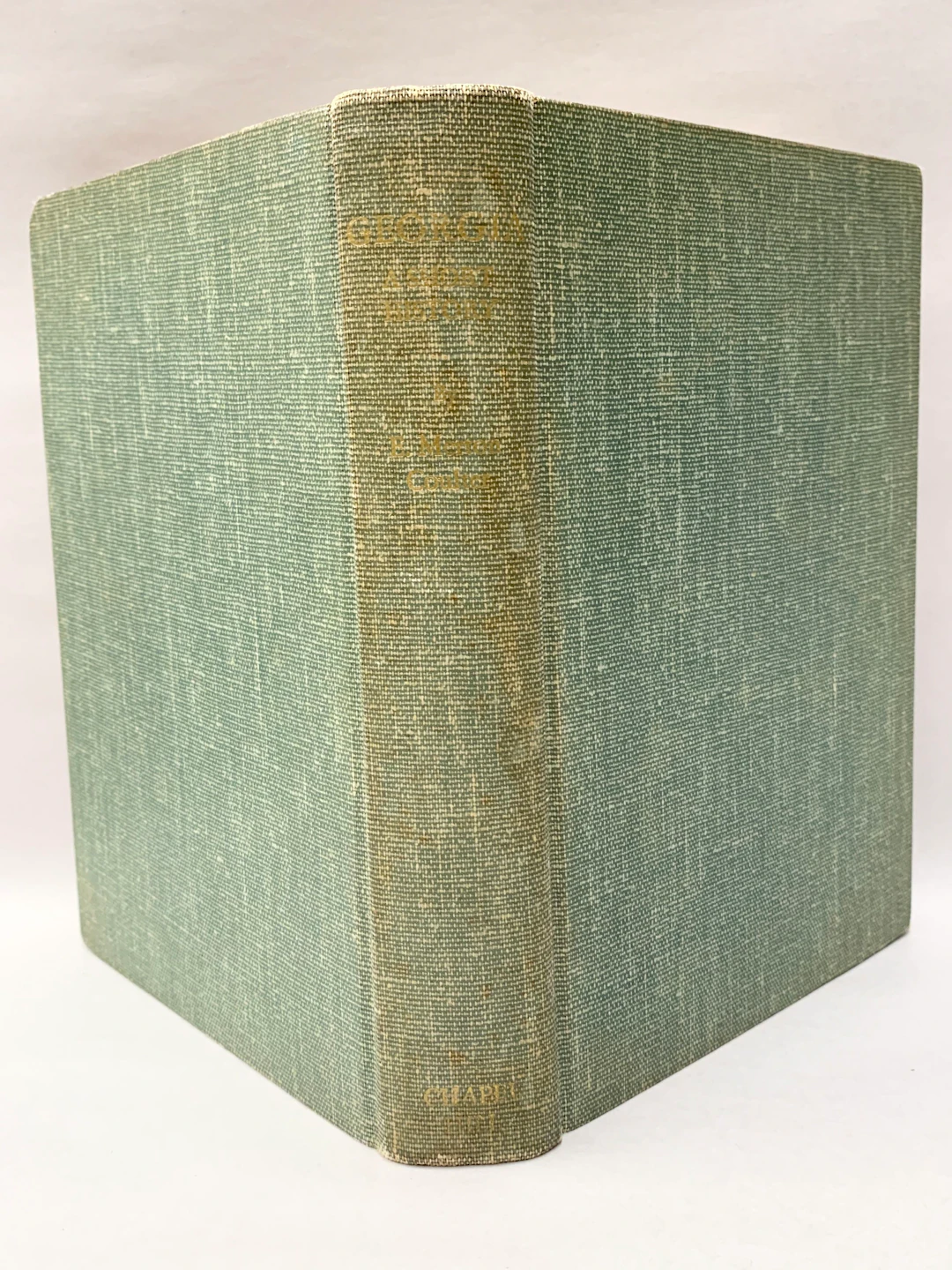 [Signed] [First Edition] Georgia A Short History Coulter