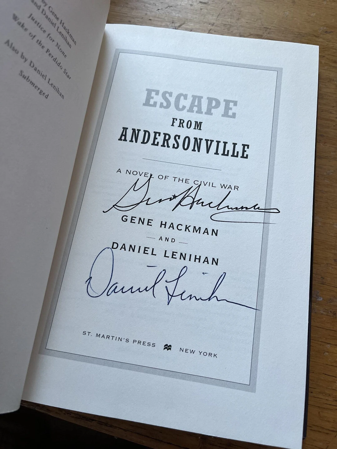 [Signed] [First Edition] ESCAPE FROM ANDERSONVILLE