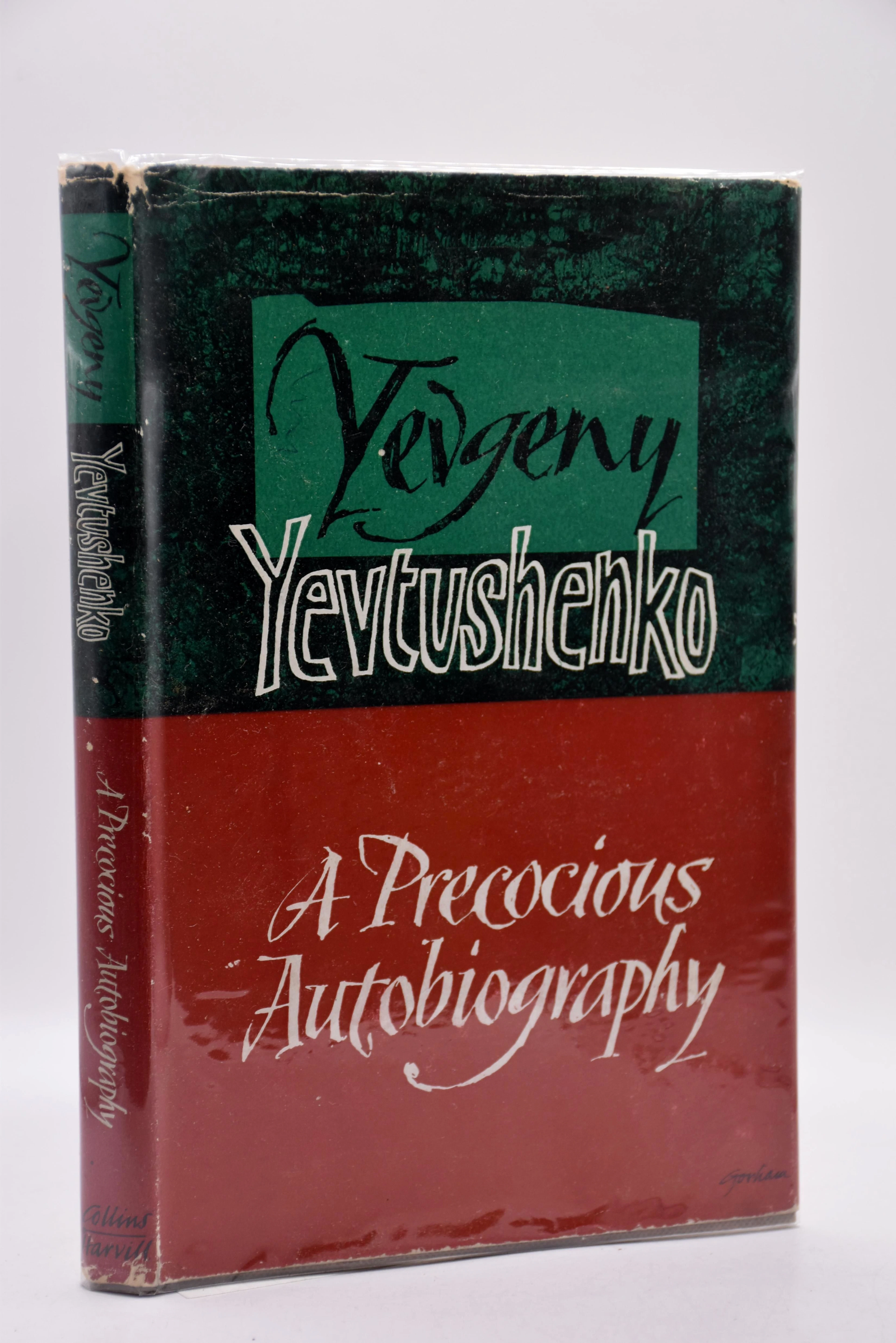 [Signed] [First Edition] A Precious Autobiography Yevgeny...